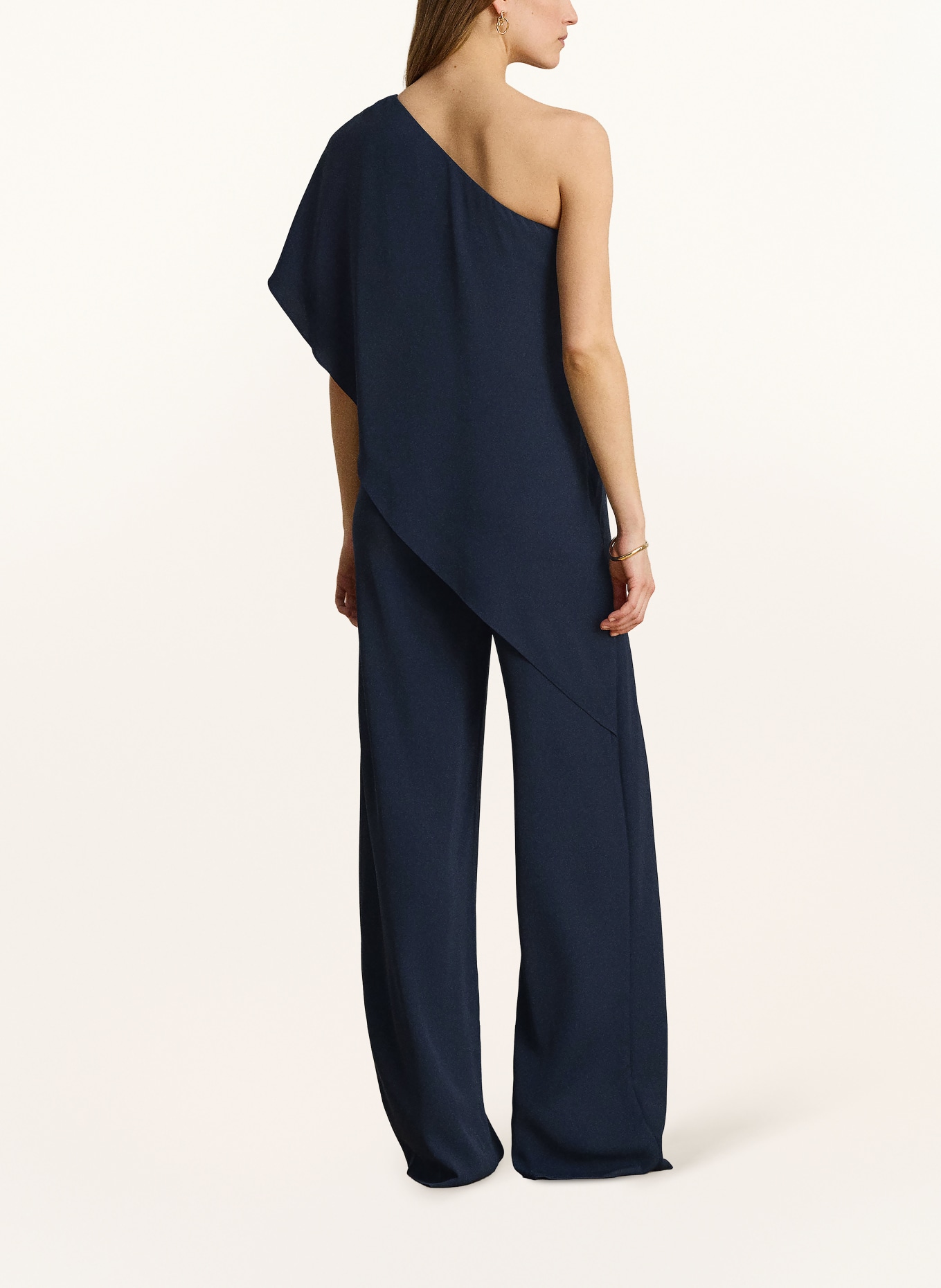 LAUREN RALPH LAUREN One-Shoulder-Jumpsuit APRIL: DUNKELBLAU