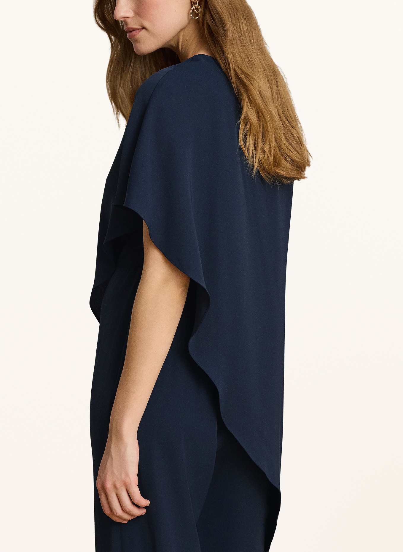 LAUREN RALPH LAUREN One-Shoulder-Jumpsuit APRIL: DUNKELBLAU