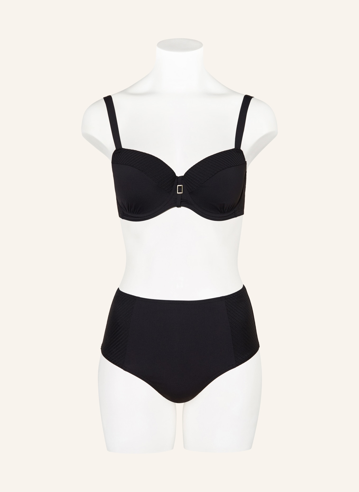 CYELL High-Waist-Bikini-Hose CAVIAR: SCHWARZ