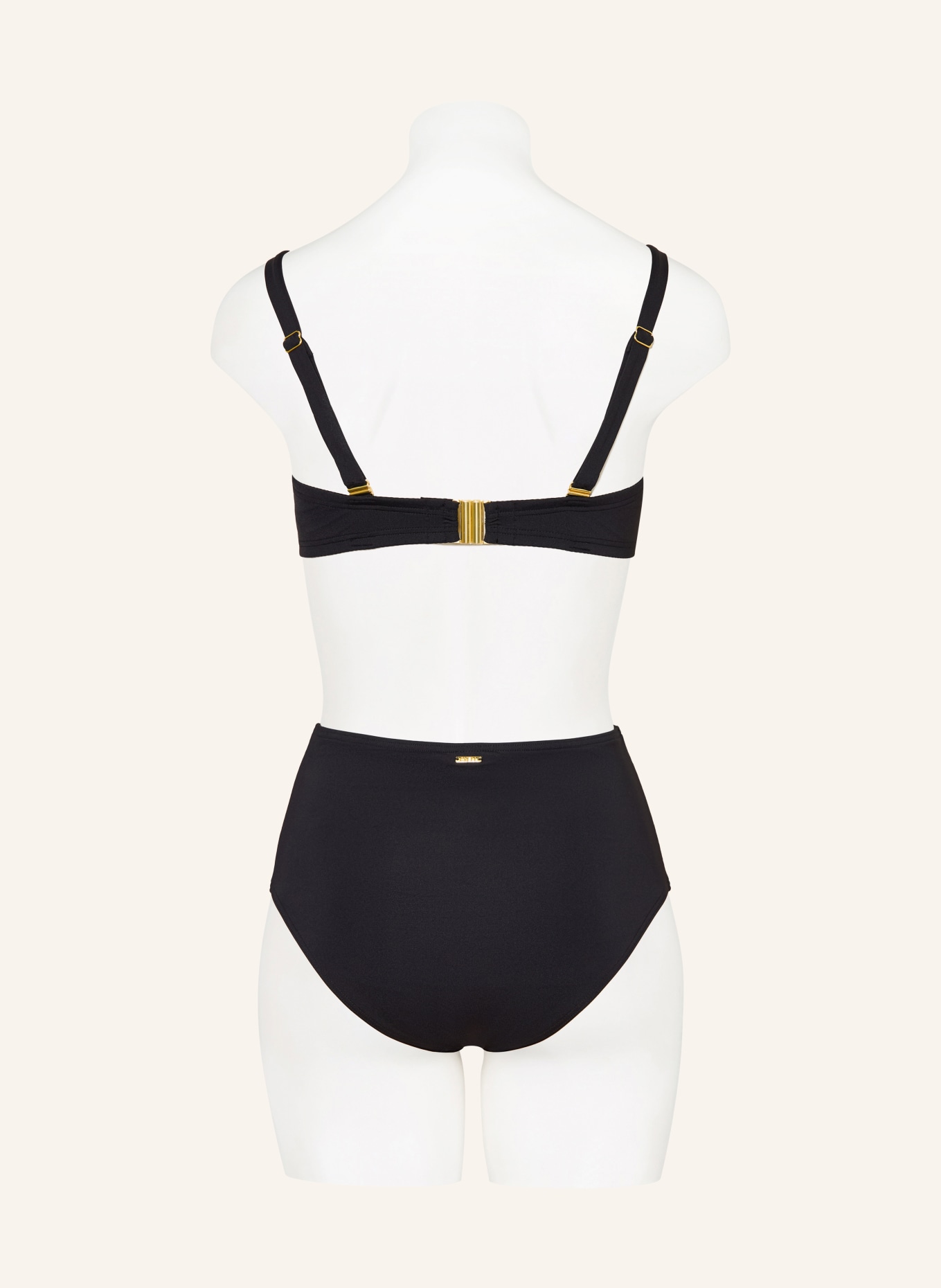 CYELL High-Waist-Bikini-Hose CAVIAR: SCHWARZ