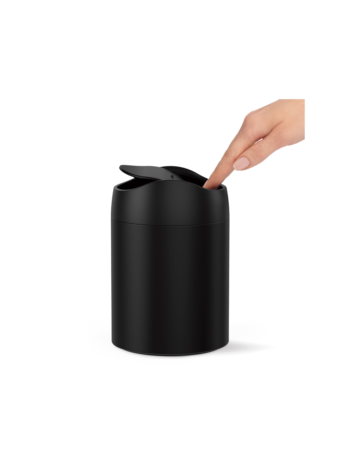 simplehuman MINI-ABFALLEIMER: Schwarz