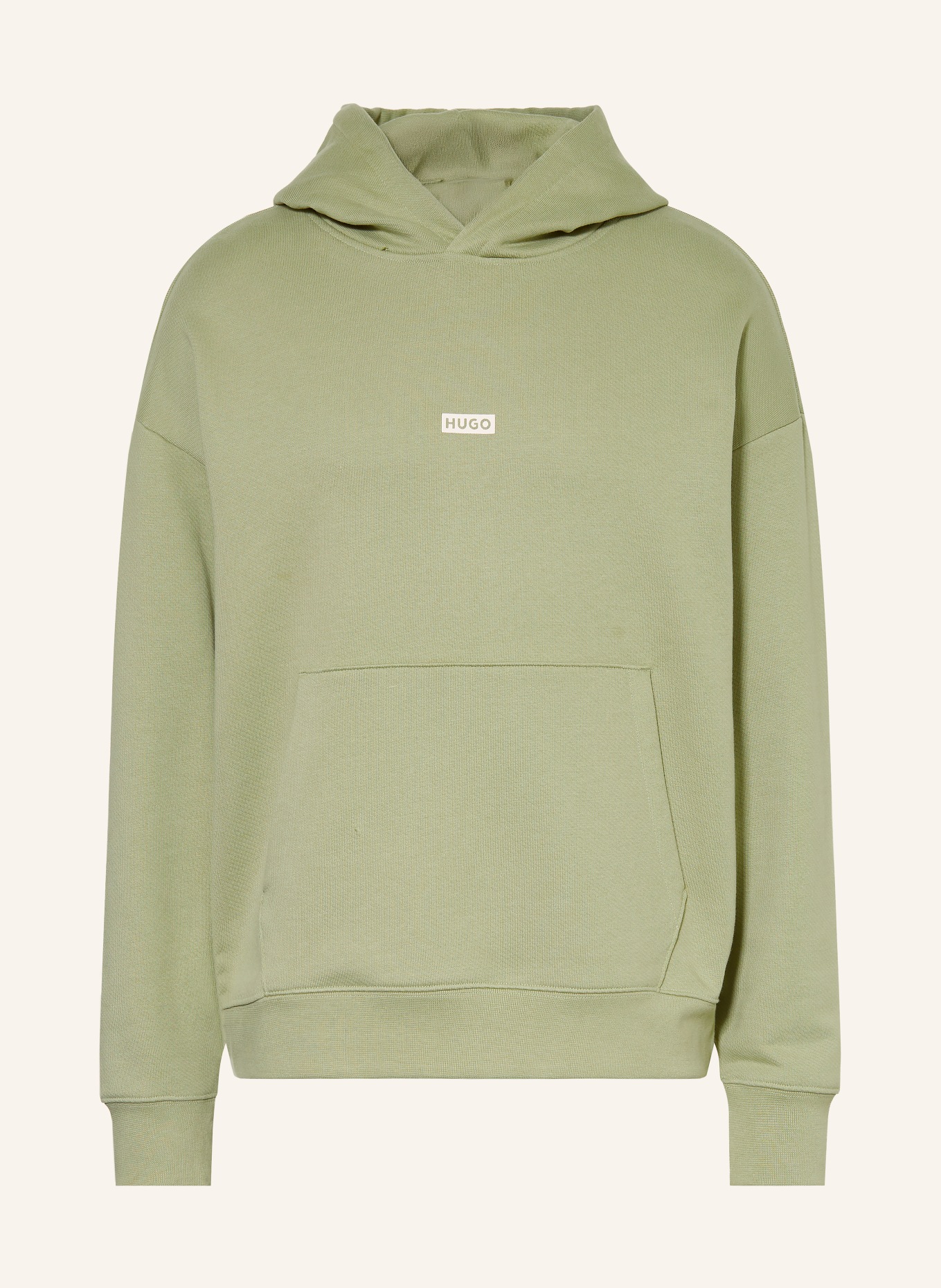 HUGO Hoodie NAZARDO: LICHTGROEN