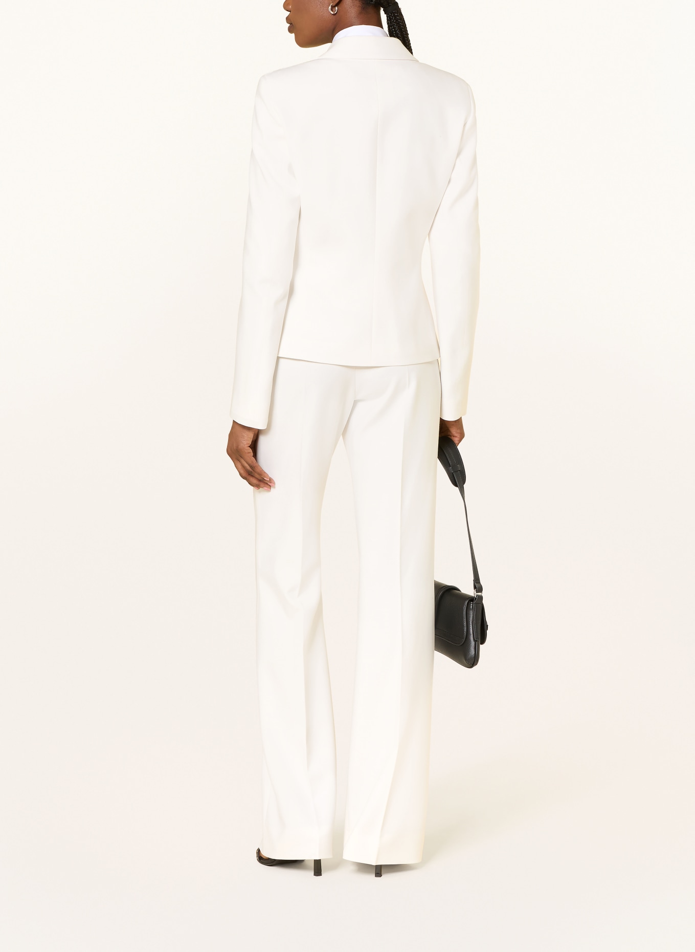 HUGO Bootcut-broek HILOTINNA: WIT