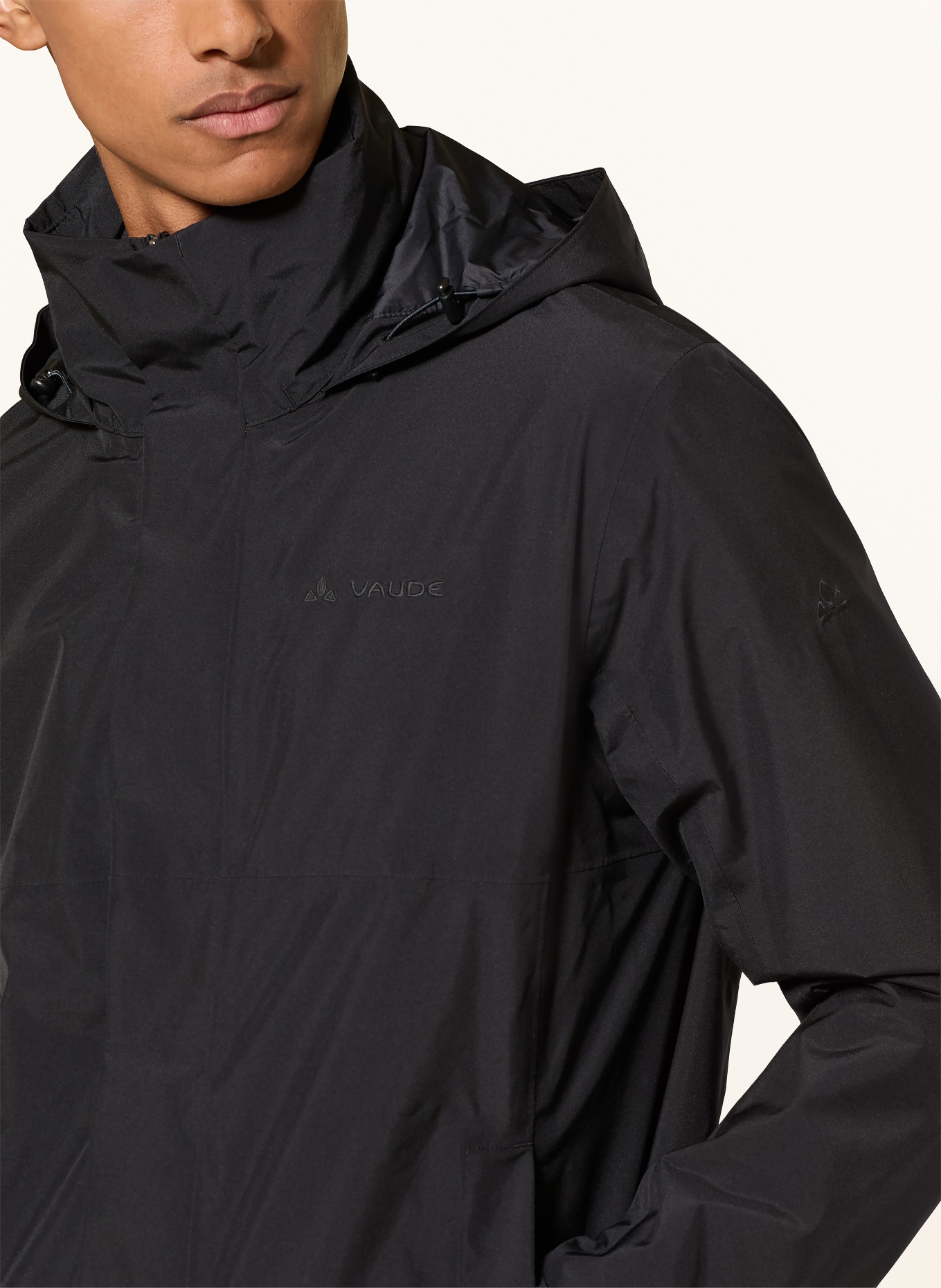 VAUDE 2-in-1-Jacke ROSEMOOR: SCHWARZ