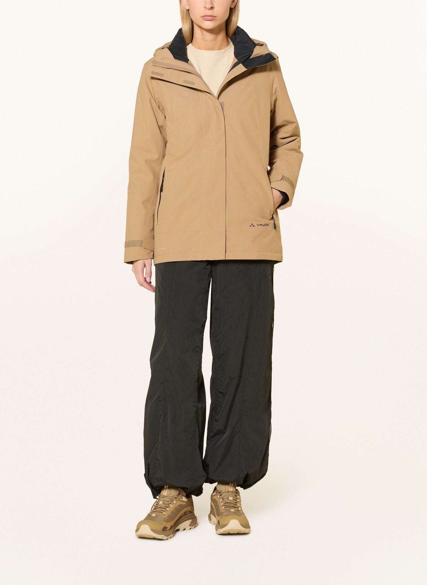 VAUDE 2-in-1-Jacke NEYLAND: CAMEL