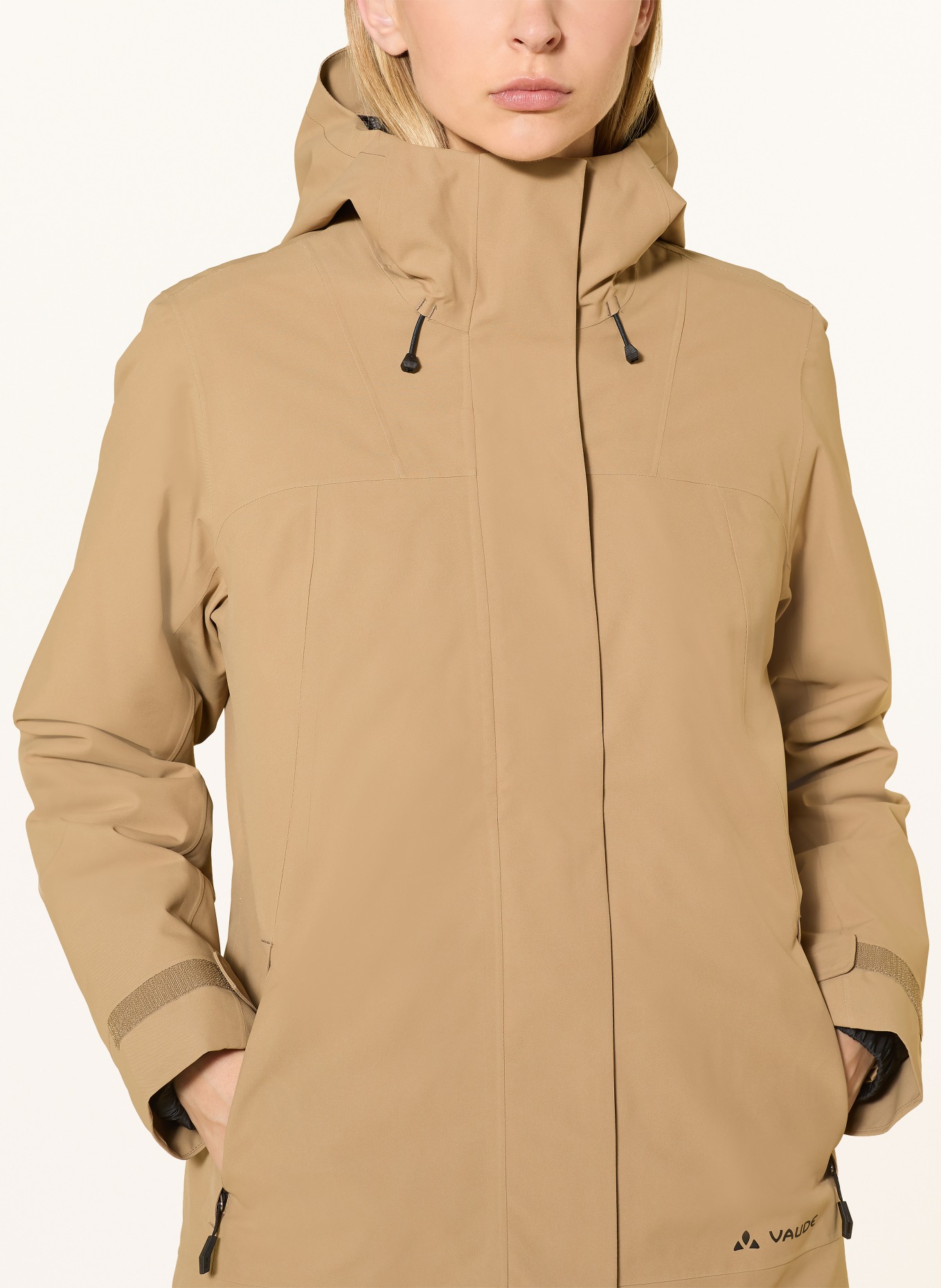 VAUDE 2-in-1-Jacke NEYLAND: CAMEL