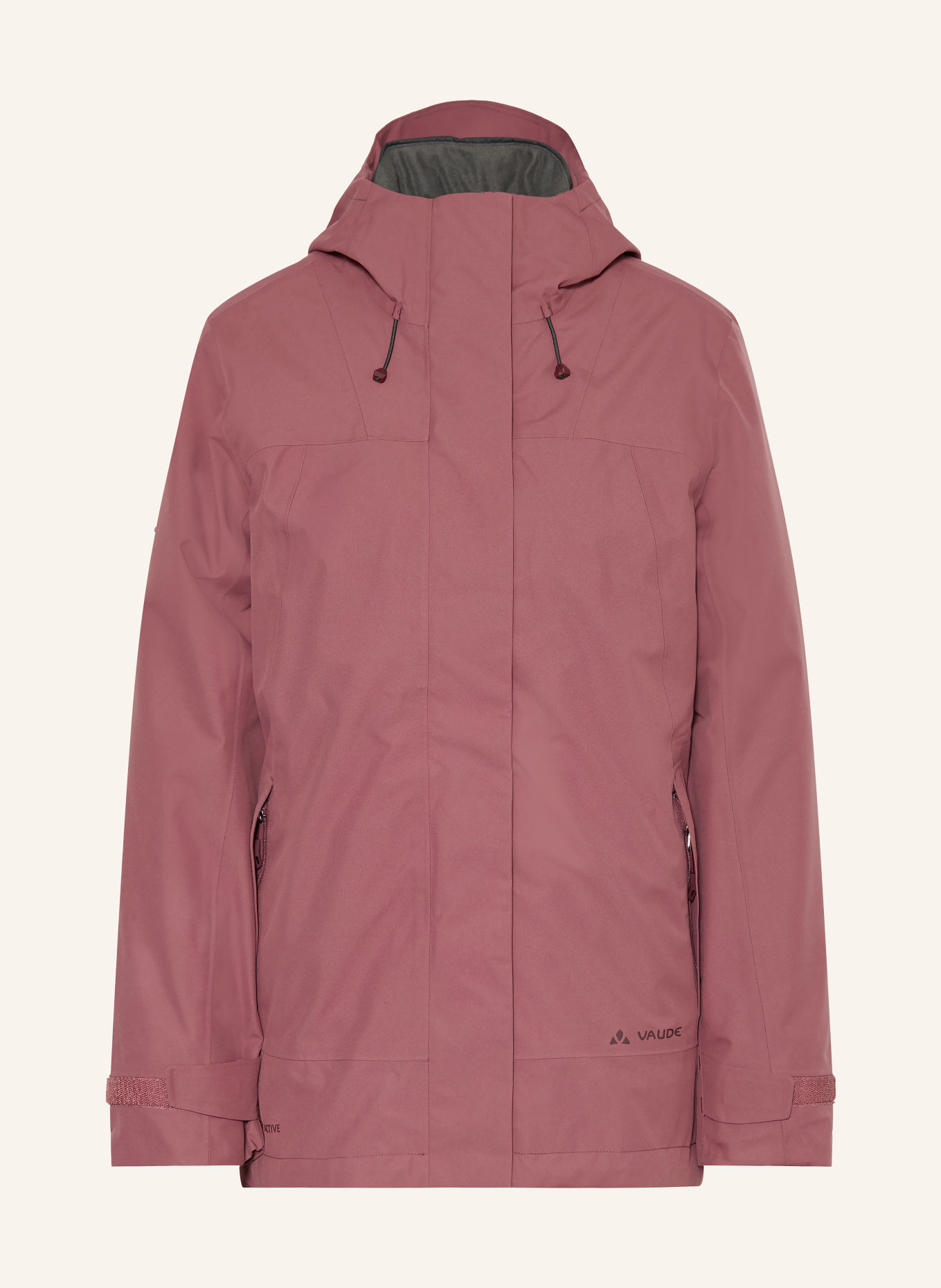 VAUDE 2-in-1-jas NEYLAND: VIEUX ROSE
