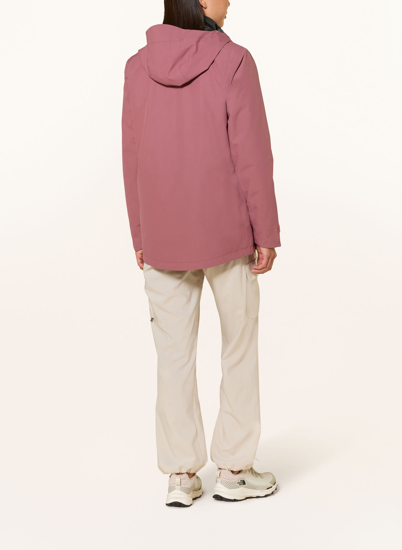VAUDE 2-in-1-jas NEYLAND: VIEUX ROSE