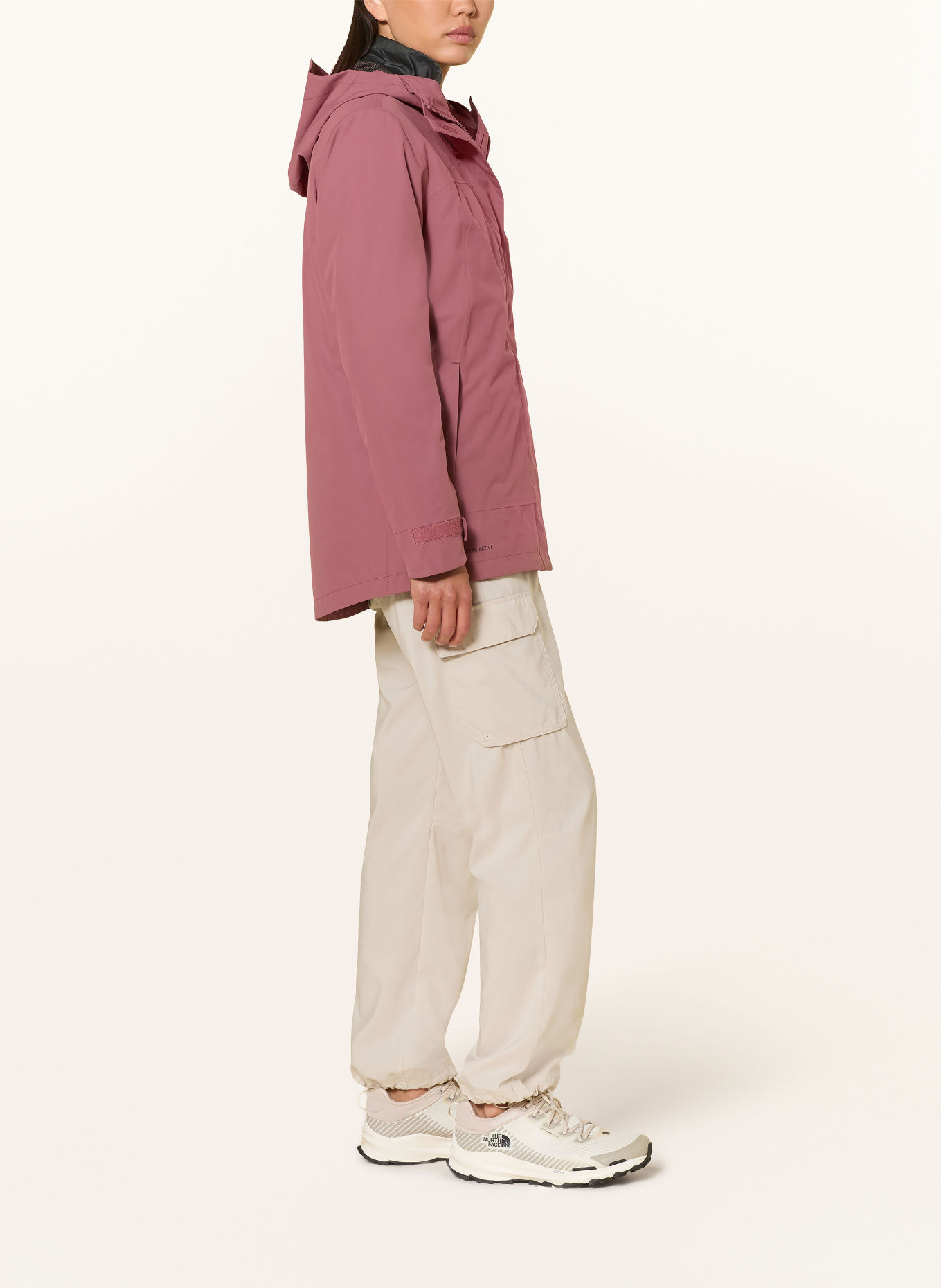 VAUDE 2-in-1-jas NEYLAND: VIEUX ROSE
