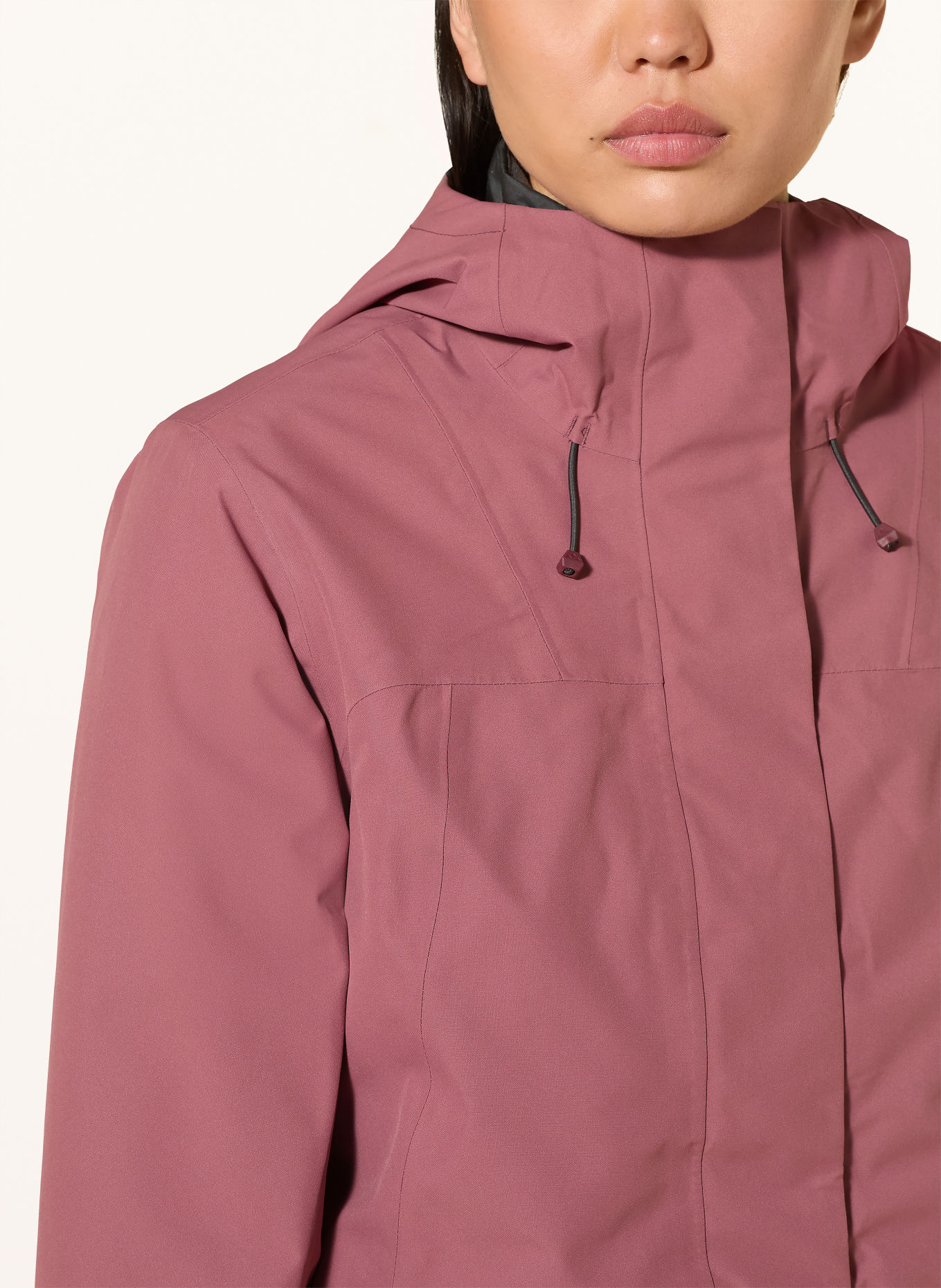 VAUDE 2-in-1-jas NEYLAND: VIEUX ROSE