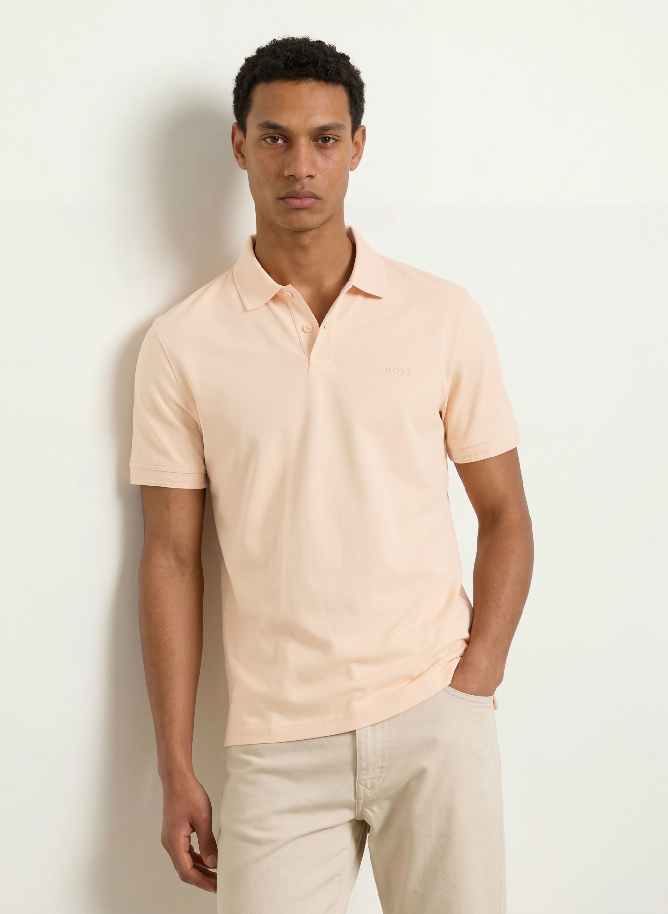 BOSS Jersey-Poloshirt PE: HELLORANGE