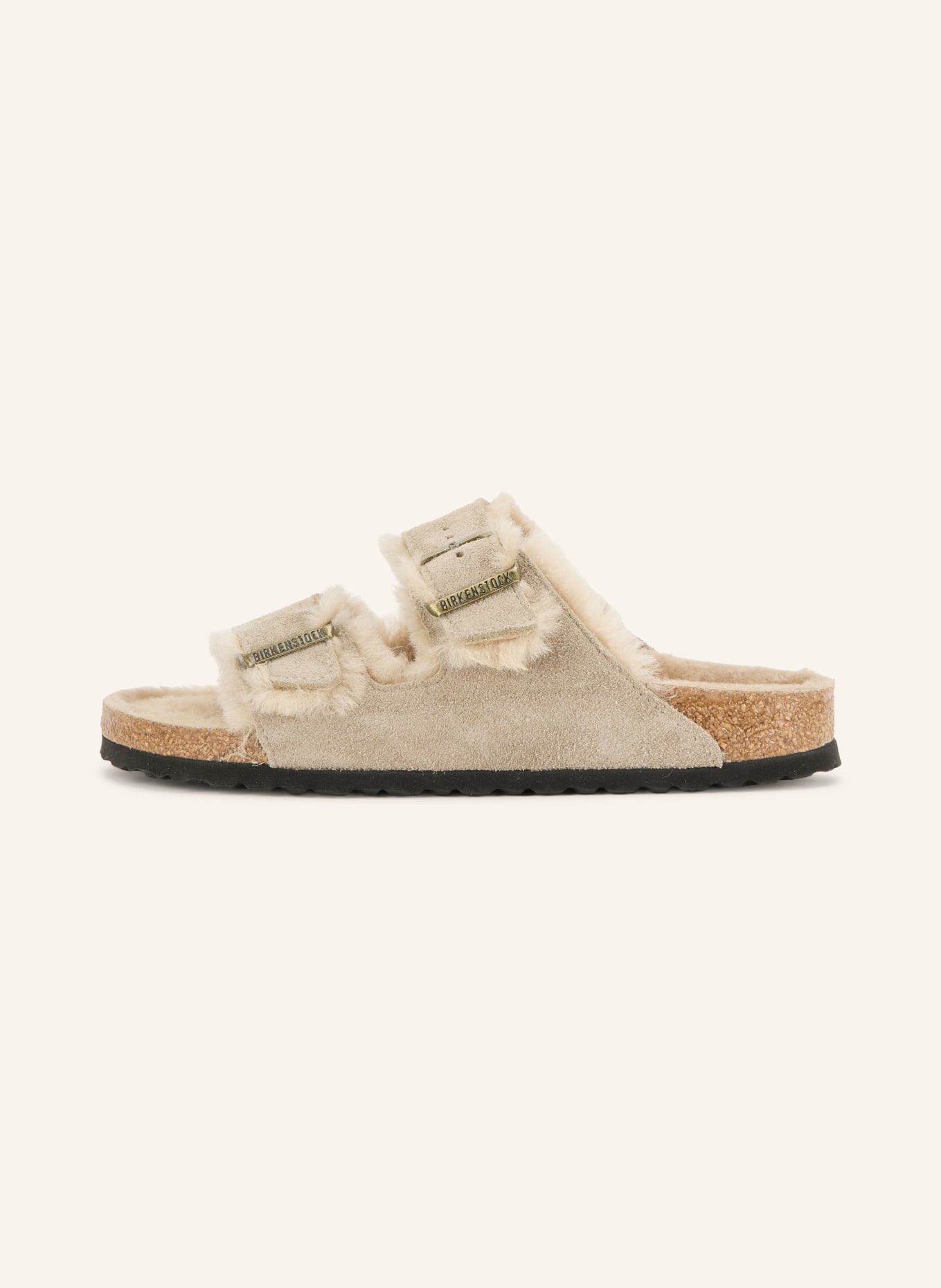 BIRKENSTOCK Mules ARIZONA SHEARLING: TAUPE