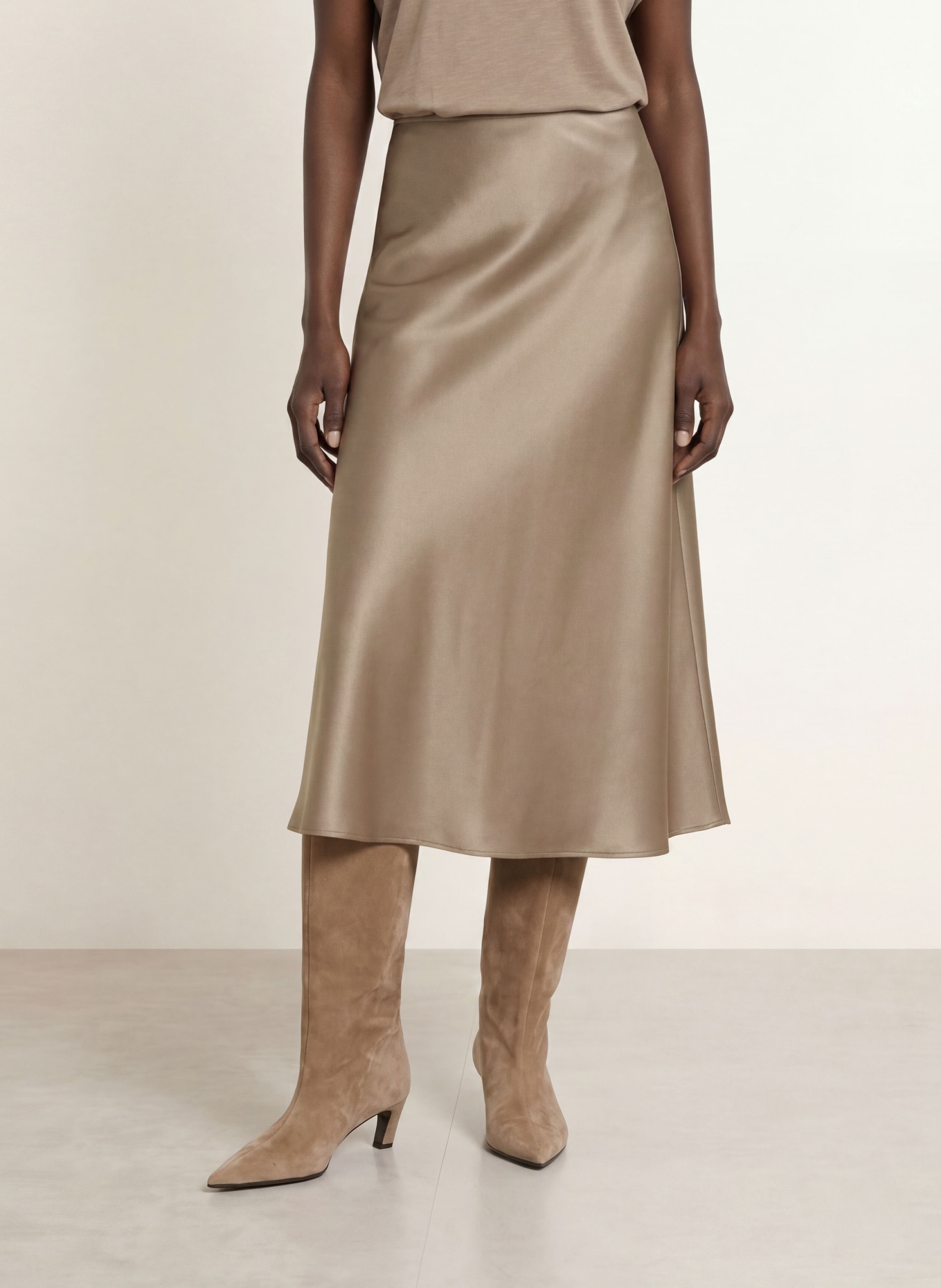 Juvia Satinrock FLEUR: KHAKI