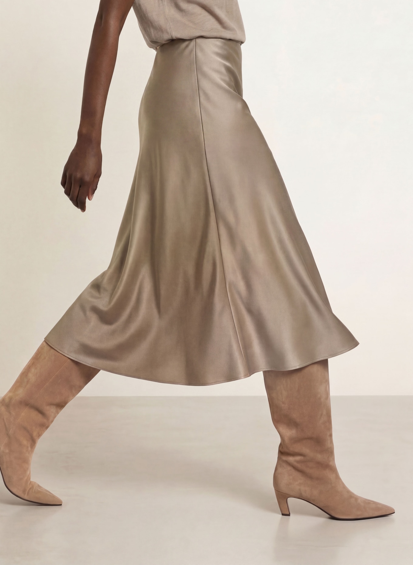 Juvia Satinrock FLEUR: KHAKI