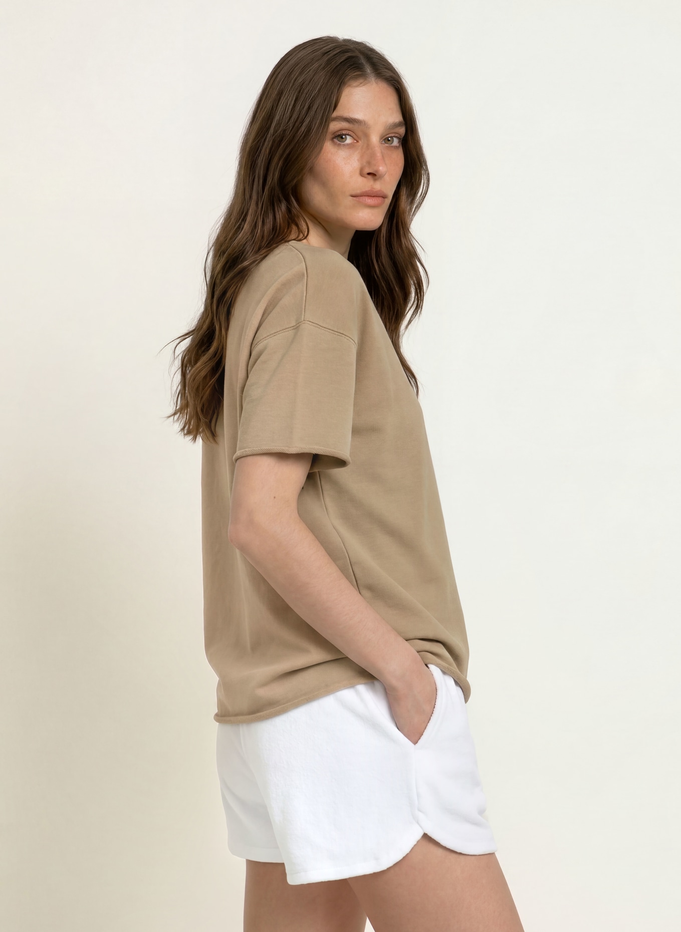 Juvia Sweatshirt KAYA: TAUPE
