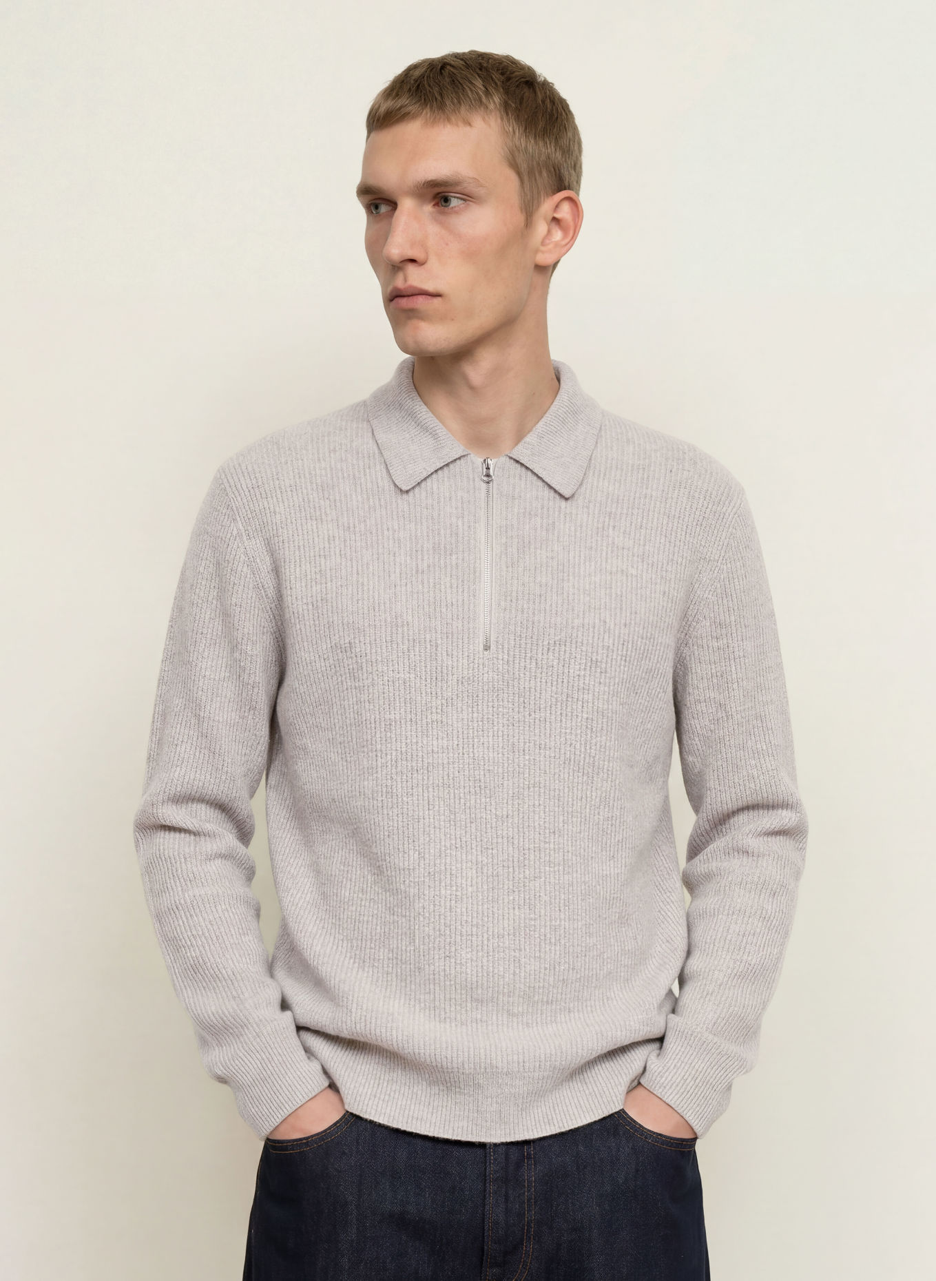 SAMSØE  SAMSØE Pullover SAISAKS: GRAU