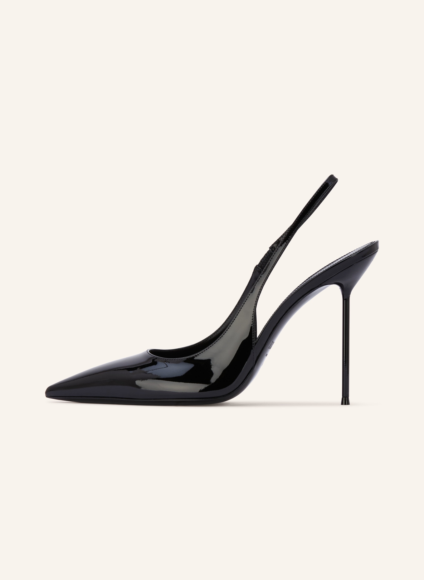 PARIS TEXAS Slingpumps LIDIA: SCHWARZ