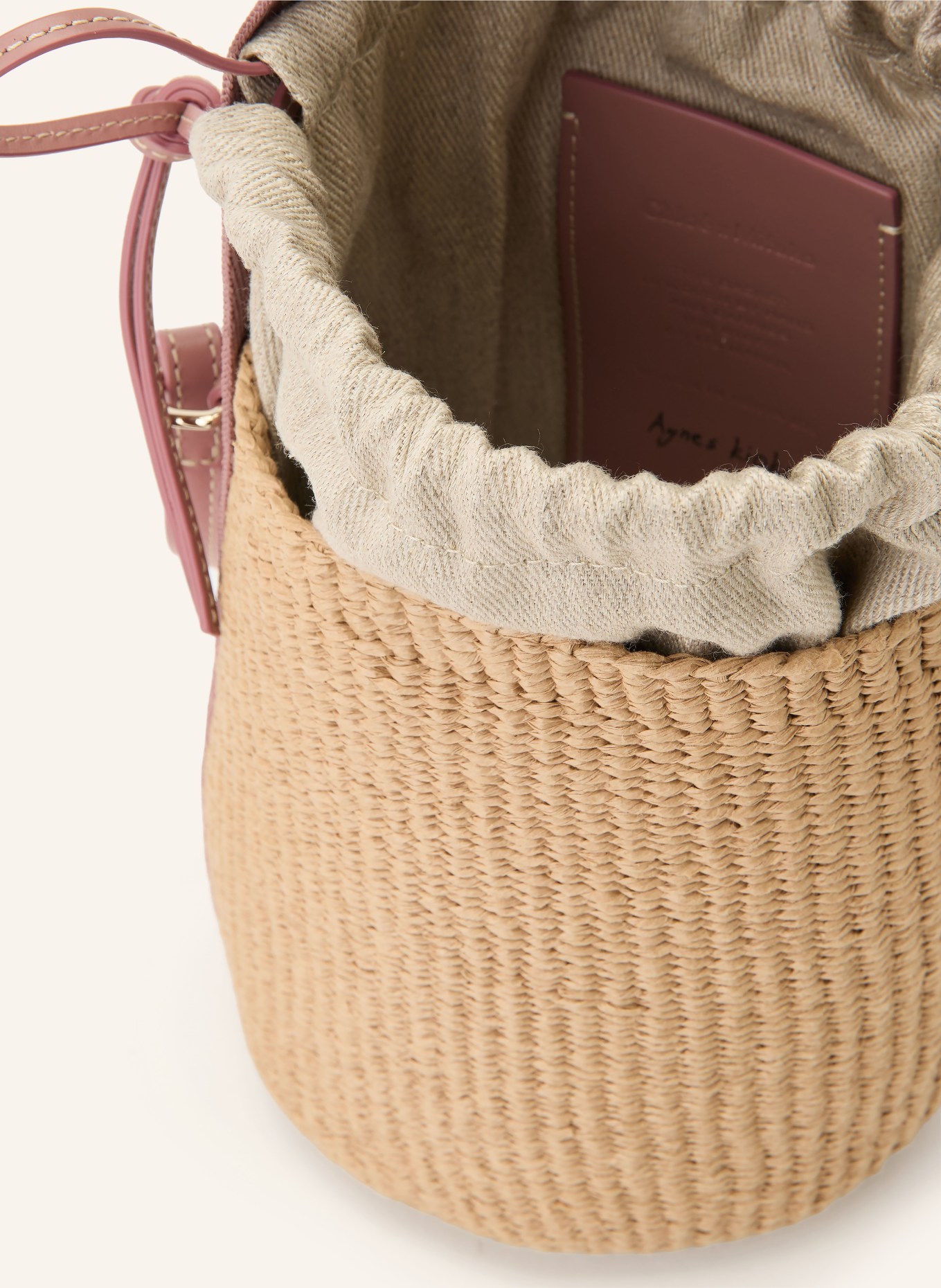 Chloé Beuteltasche WOODY: 26S NOUGAT