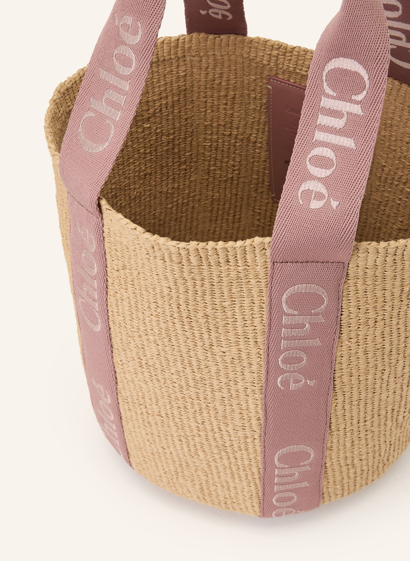 Chloé Shopper WOODY: 26S NOUGAT
