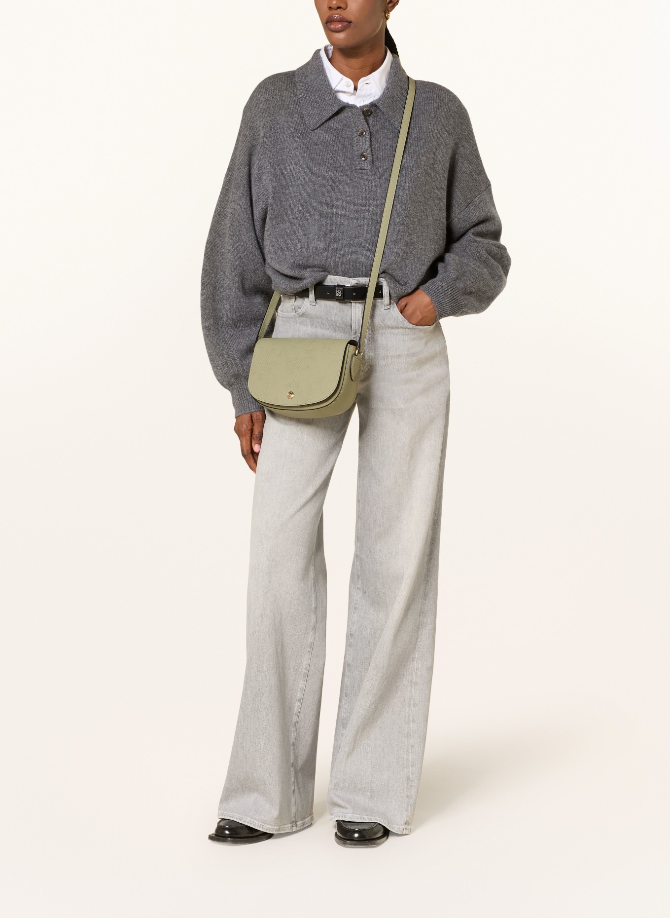 LONGCHAMP Umhängetasche ÉPURE: HELLGRÜN