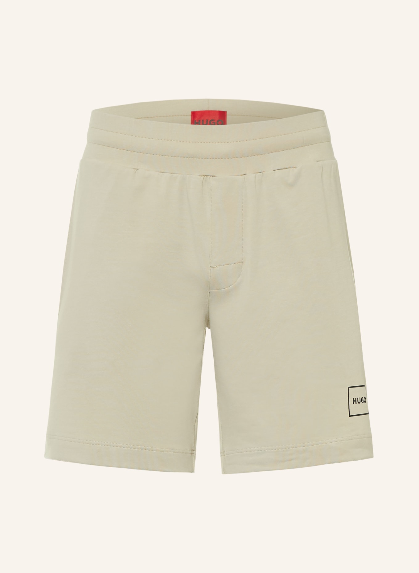 HUGO Slaapshort LAZE: BEIGE
