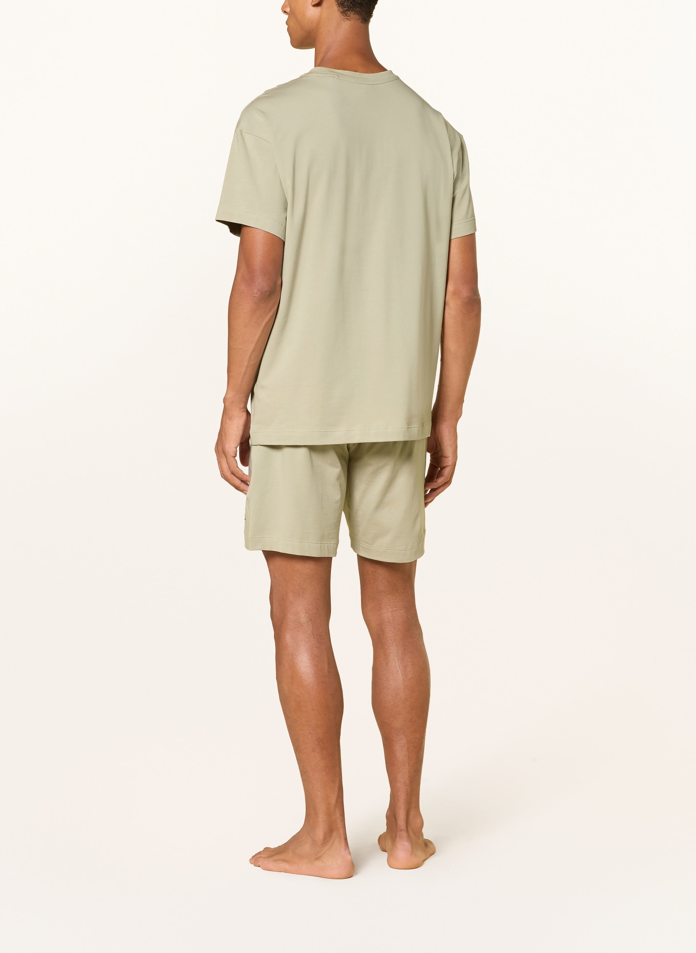 HUGO Slaapshort LAZE: BEIGE