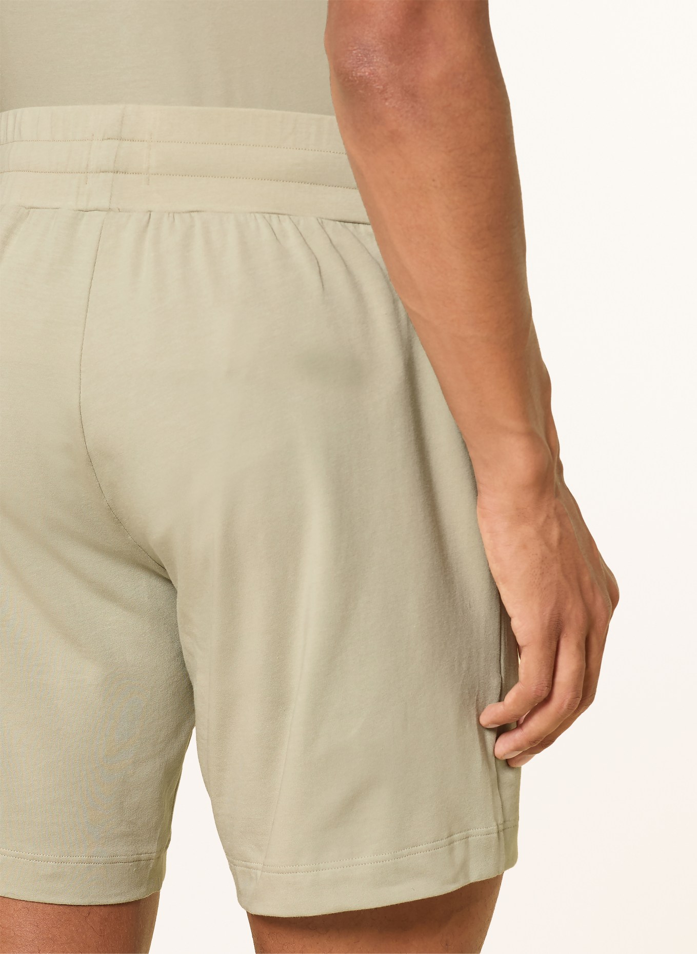 HUGO Slaapshort LAZE: BEIGE