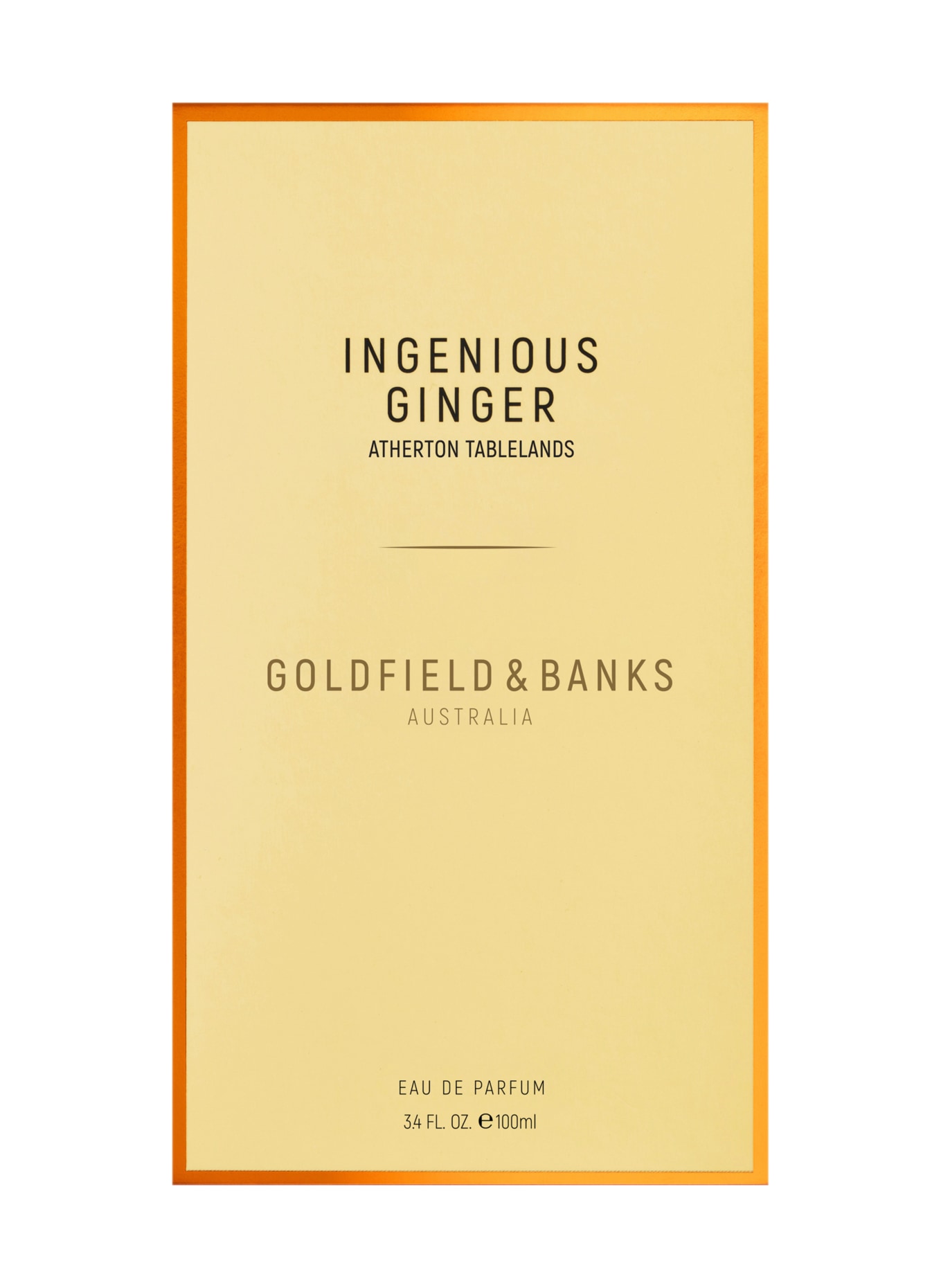 GOLDFIELD & BANKS INGENIOUS GINGER