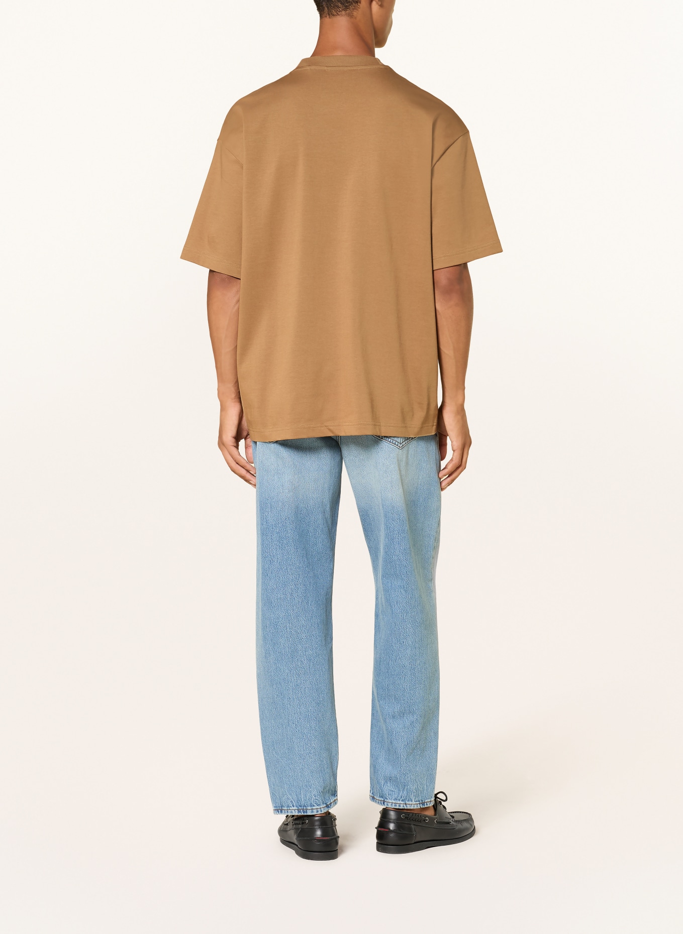 HUGO T-shirt DINKEE: COGNAC