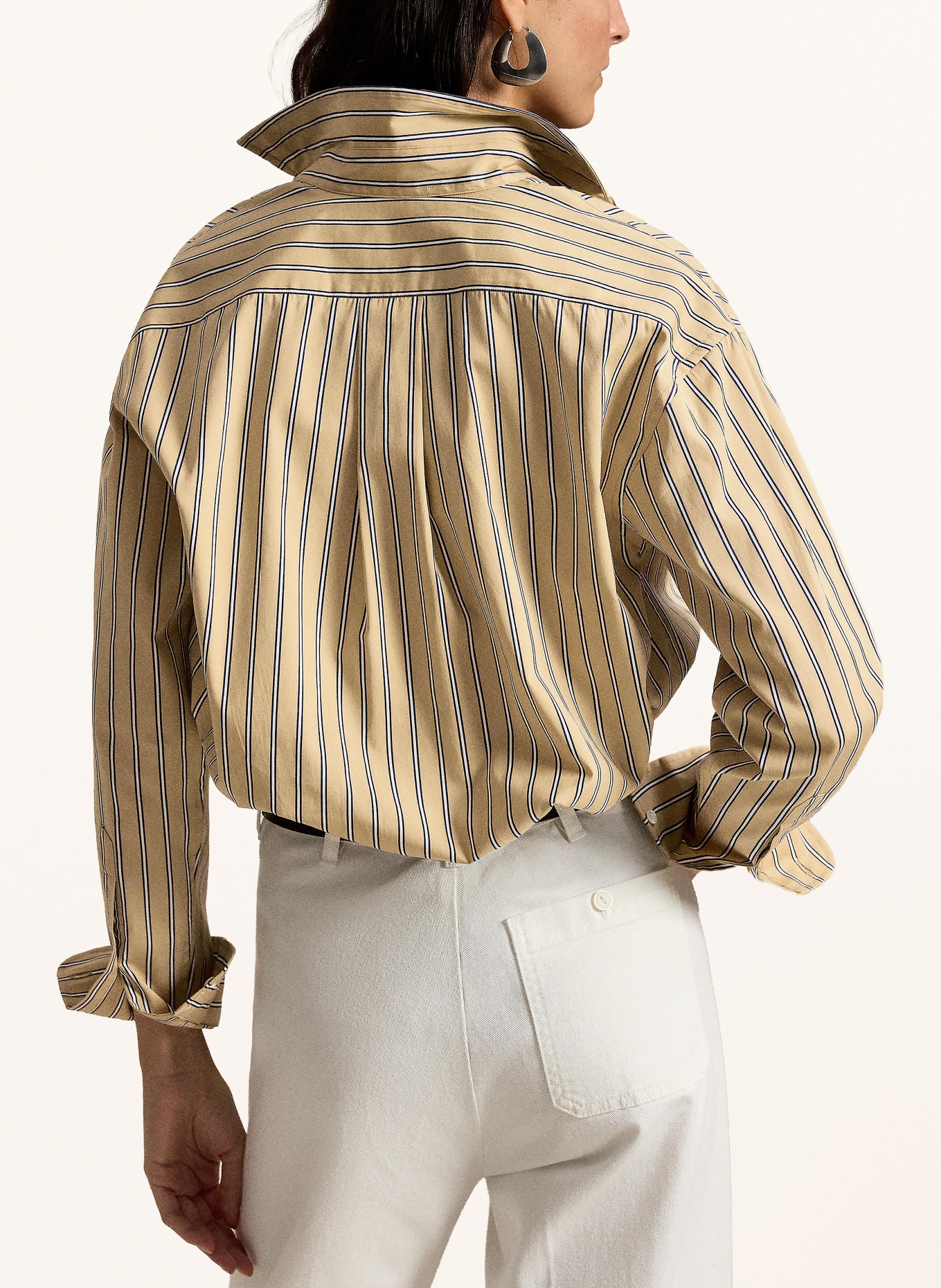 POLO RALPH LAUREN Bluză: BEJ / ALB