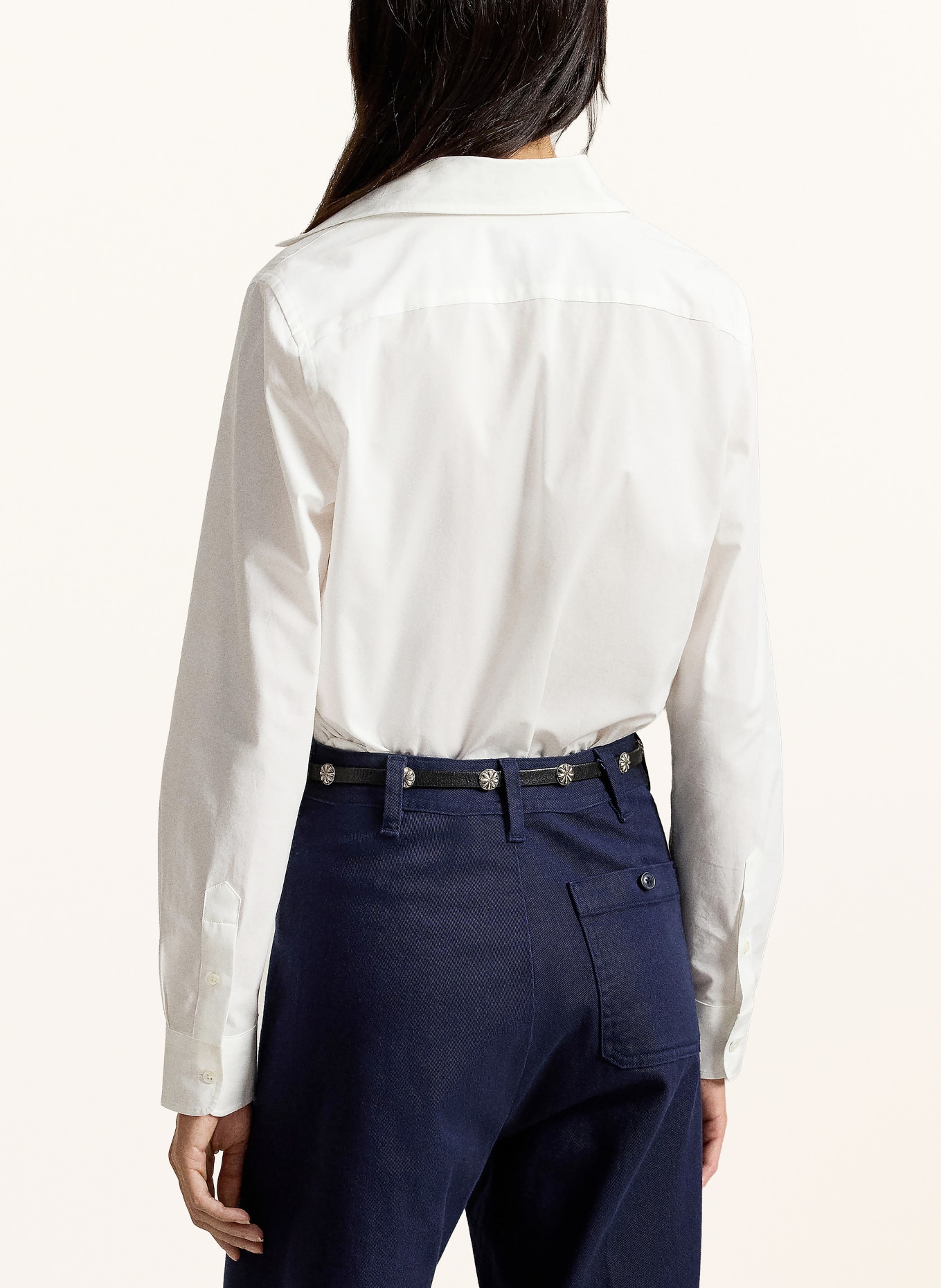 POLO RALPH LAUREN Shirt blouse: WHITE