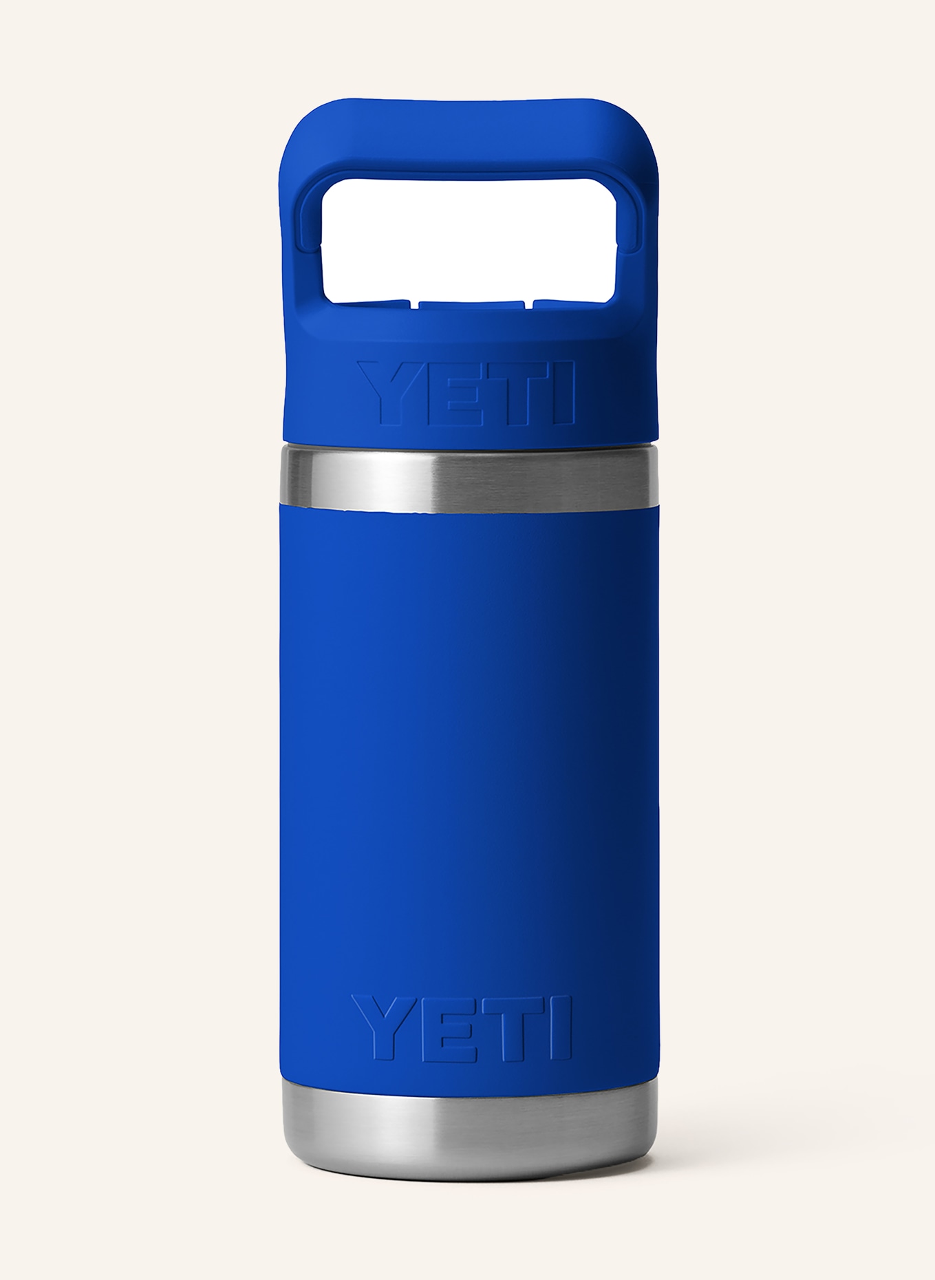 YETI Thermosfles RAMBLER®JR: BLAUW / ZILVER