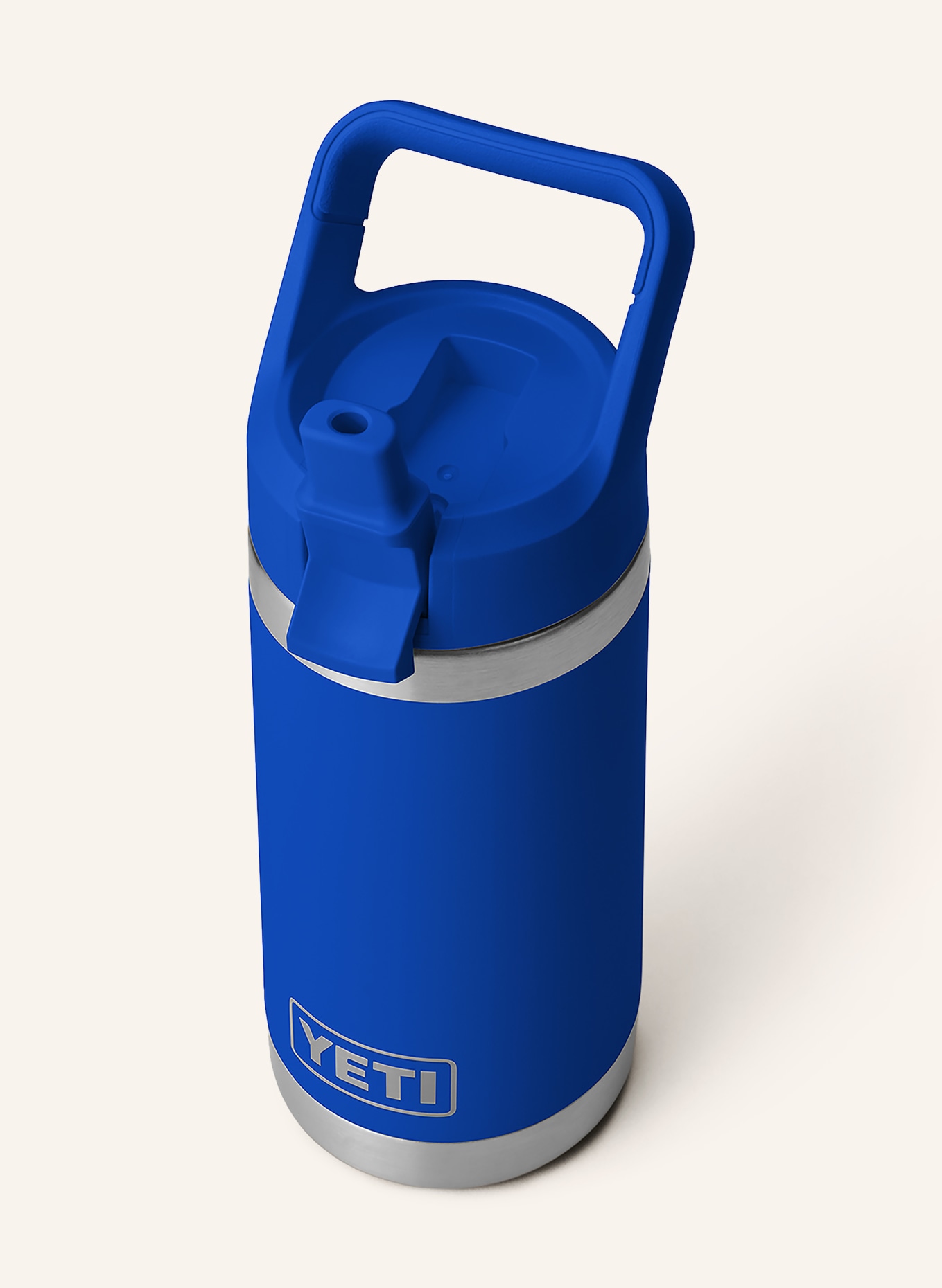 YETI Thermosfles RAMBLER®JR: BLAUW / ZILVER