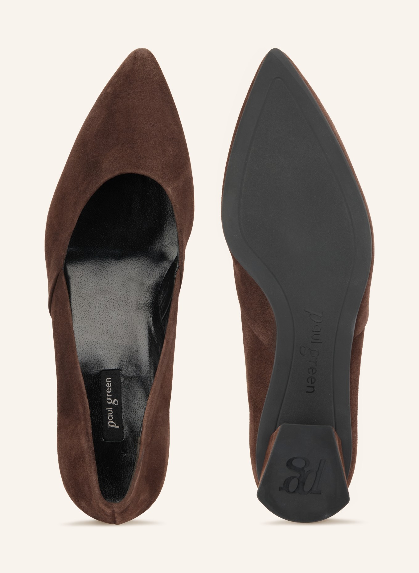 paul green Pumps: DUNKELBRAUN