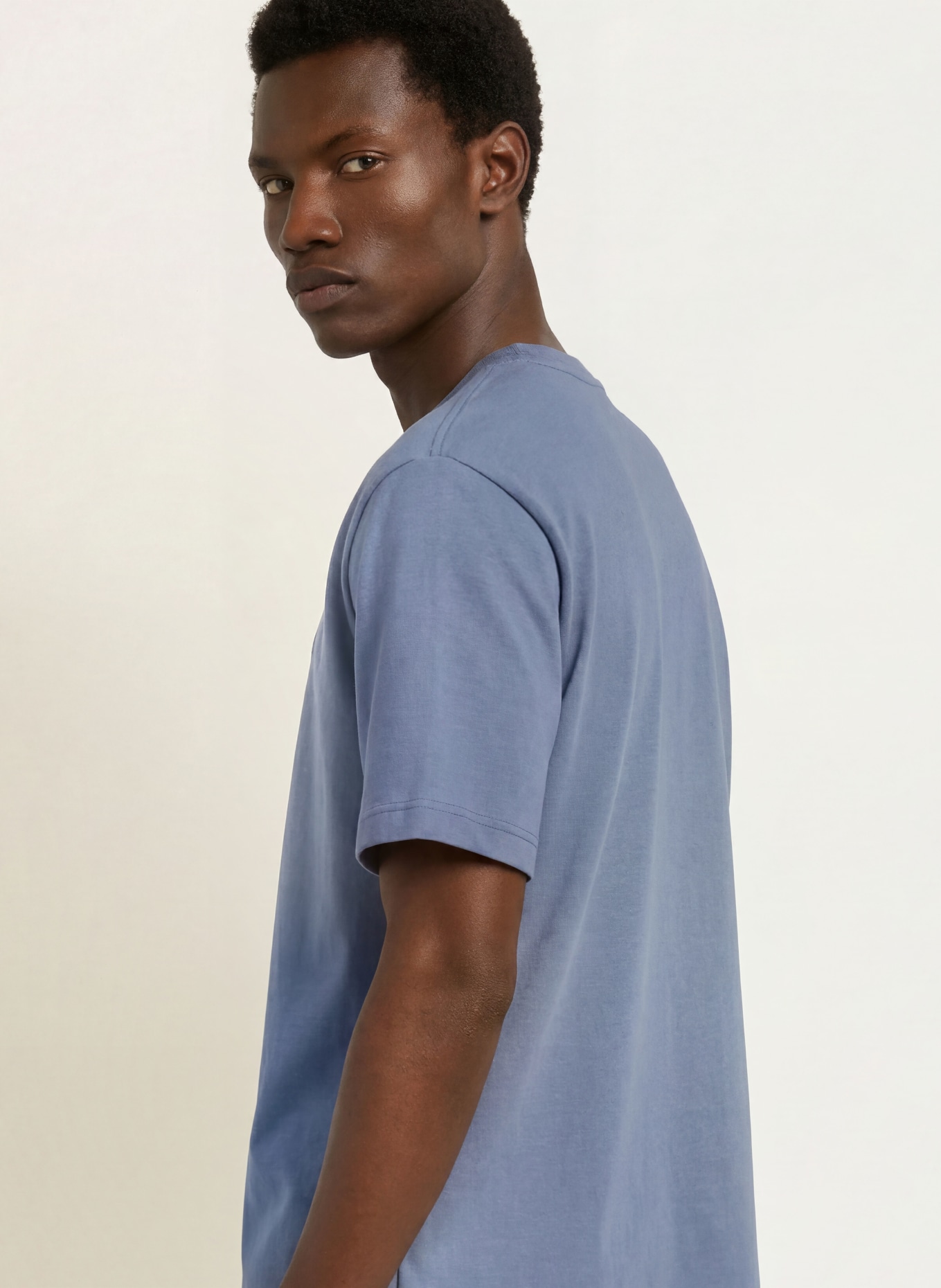 NN.07 T-shirt NAT: BLUE GRAY