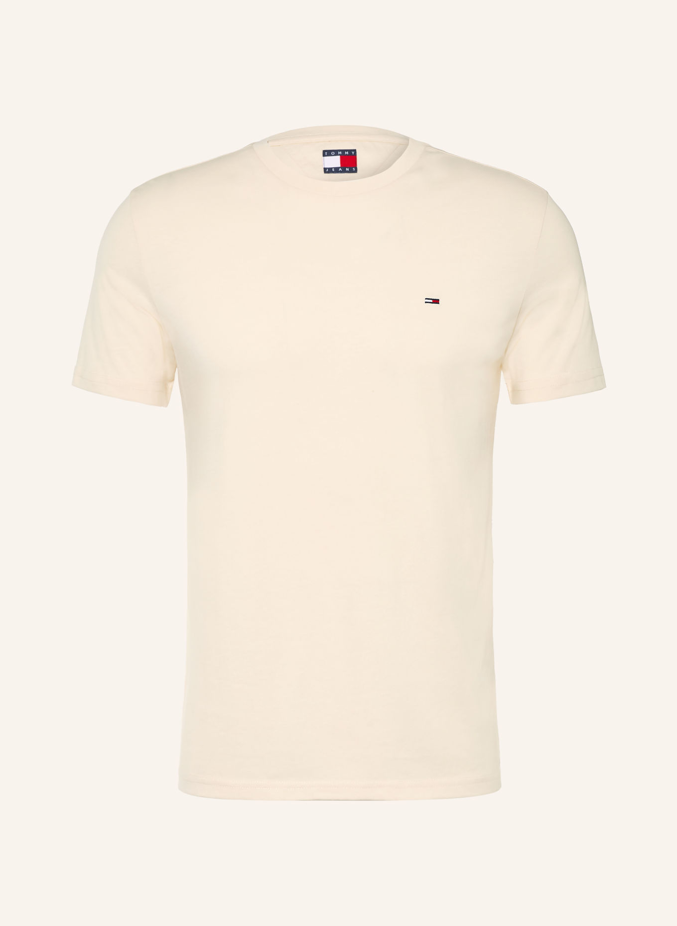 TOMMY JEANS T-Shirt: BEIGE