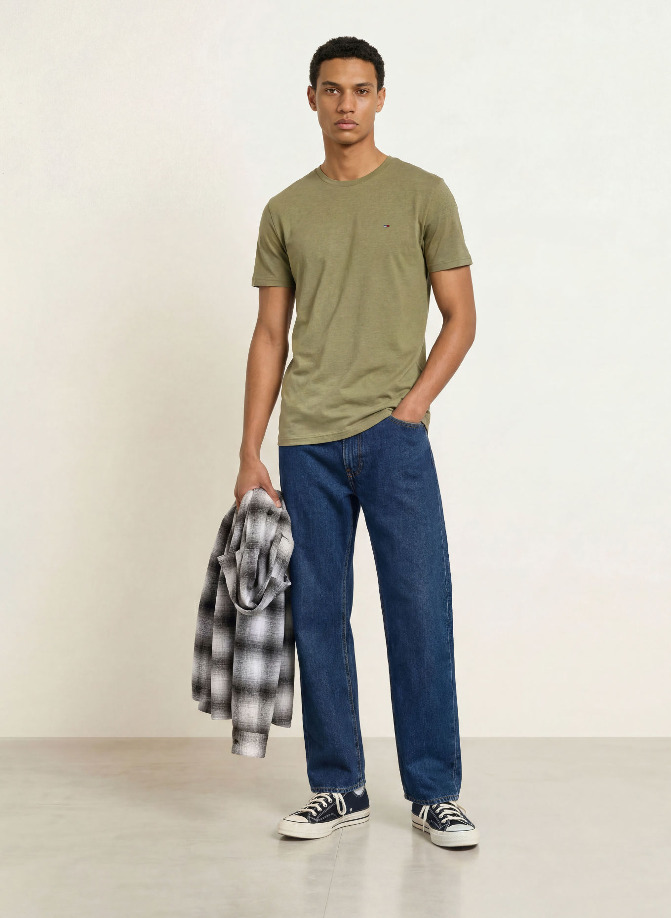 TOMMY JEANS T-shirt: VERT