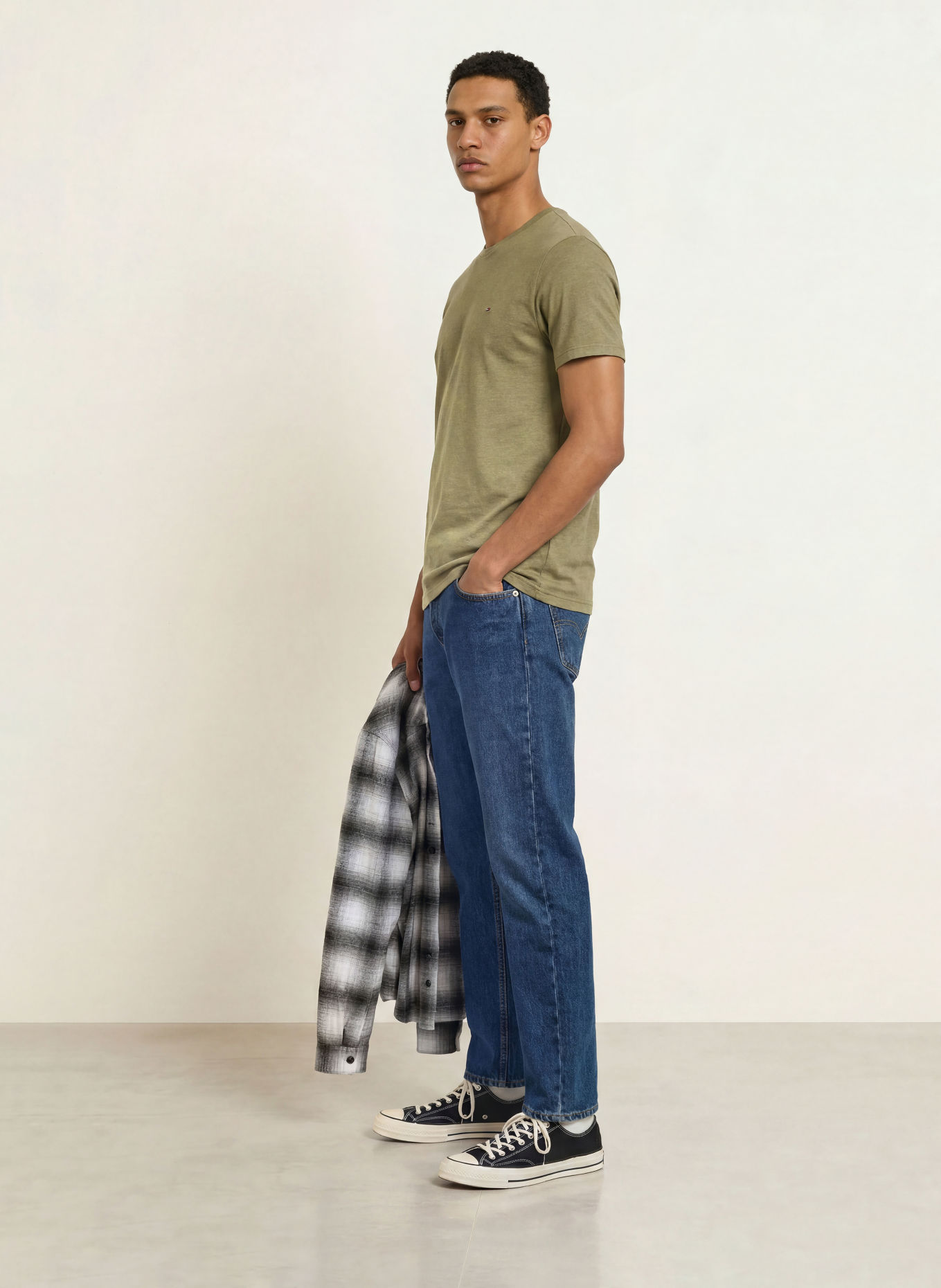 TOMMY JEANS T-shirt: VERT