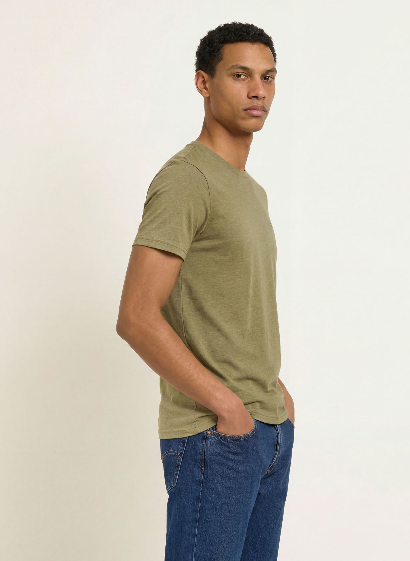 TOMMY JEANS T-shirt: VERT
