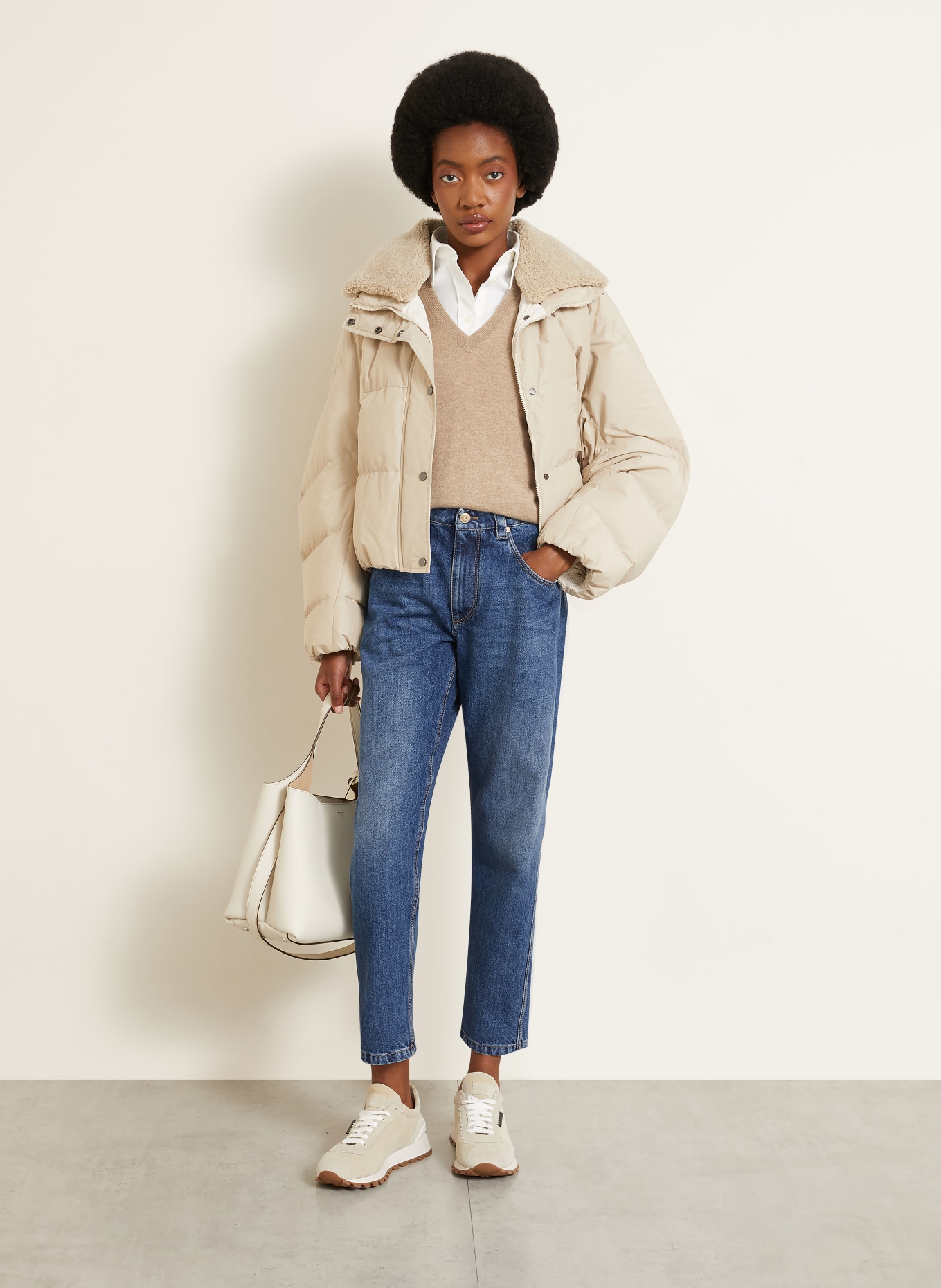 BRUNELLO CUCINELLI Straight Jeans: C9824 HERITAGE BLUE DENIM