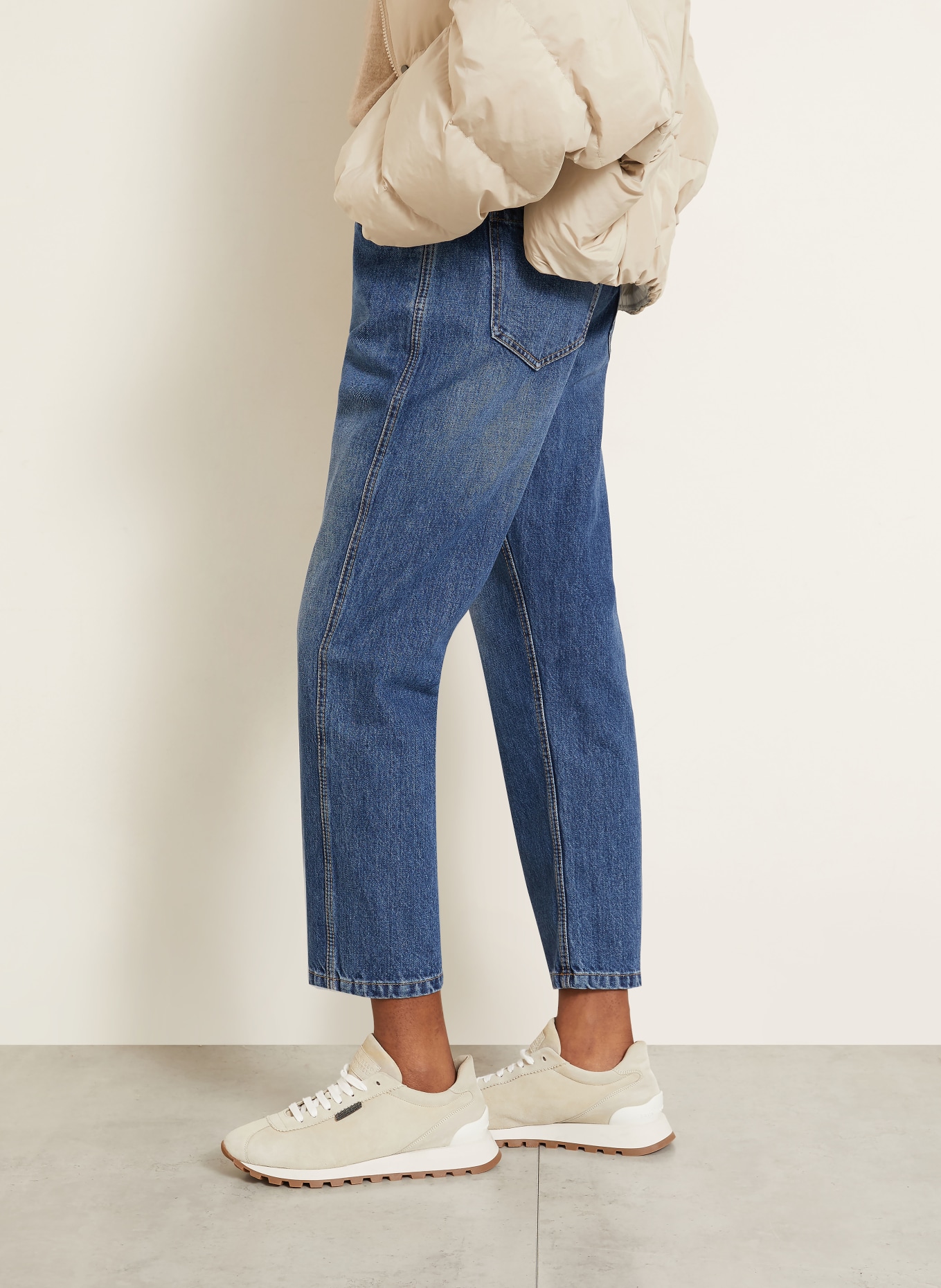 BRUNELLO CUCINELLI Straight Jeans: C9824 HERITAGE BLUE DENIM