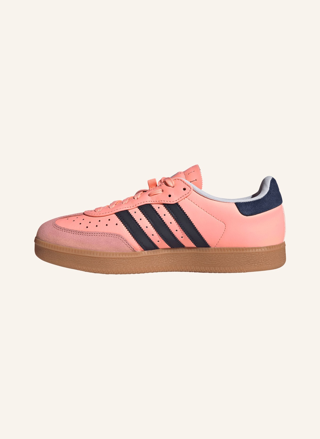 adidas Baskets VELOSAMBA LEA: ROUGE CLAIR / BLEU FONCÉ