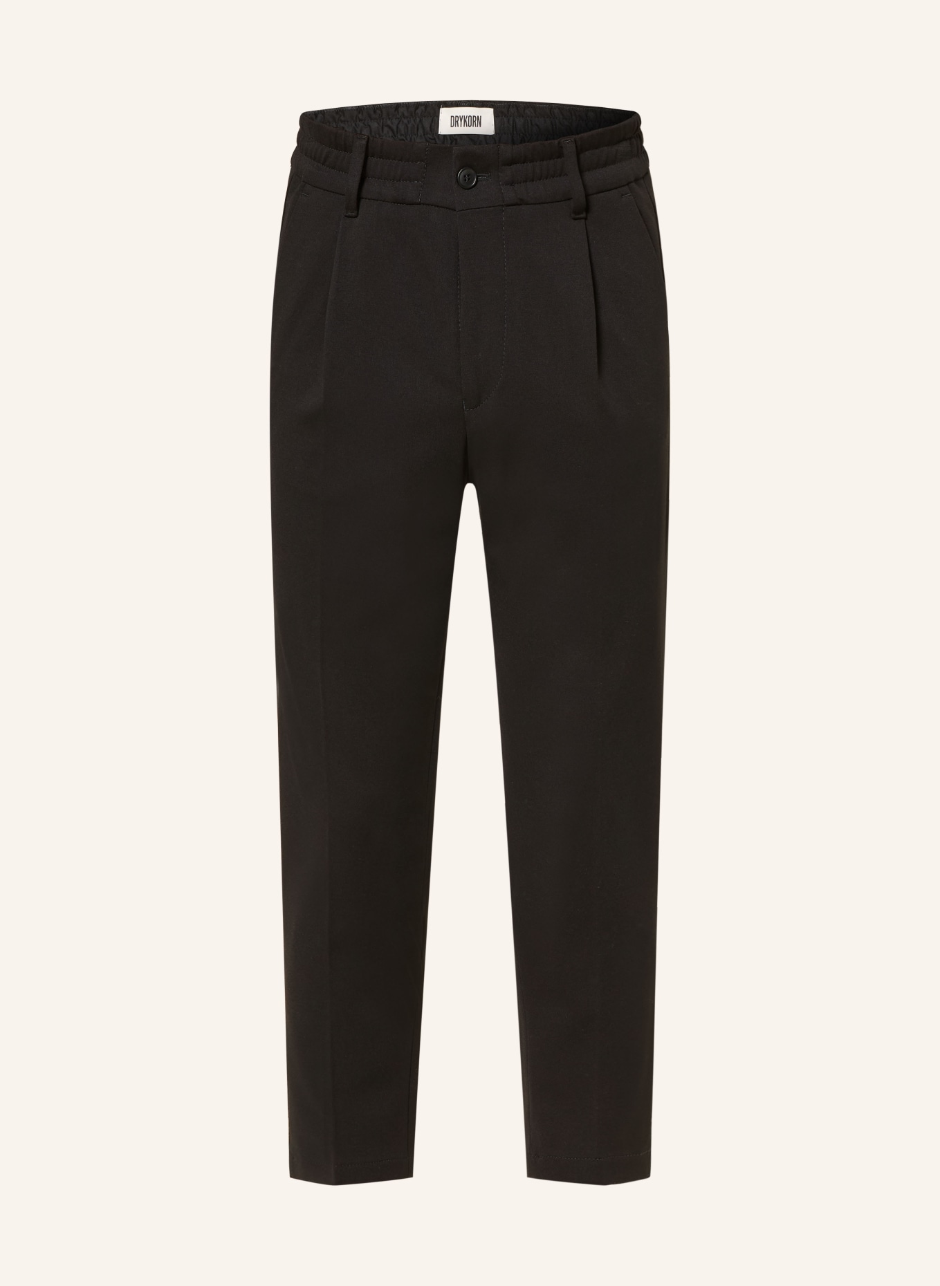 DRYKORN Pantalon de costume CHASY style jogging coupe extra slim: 1000 SCHWARZ