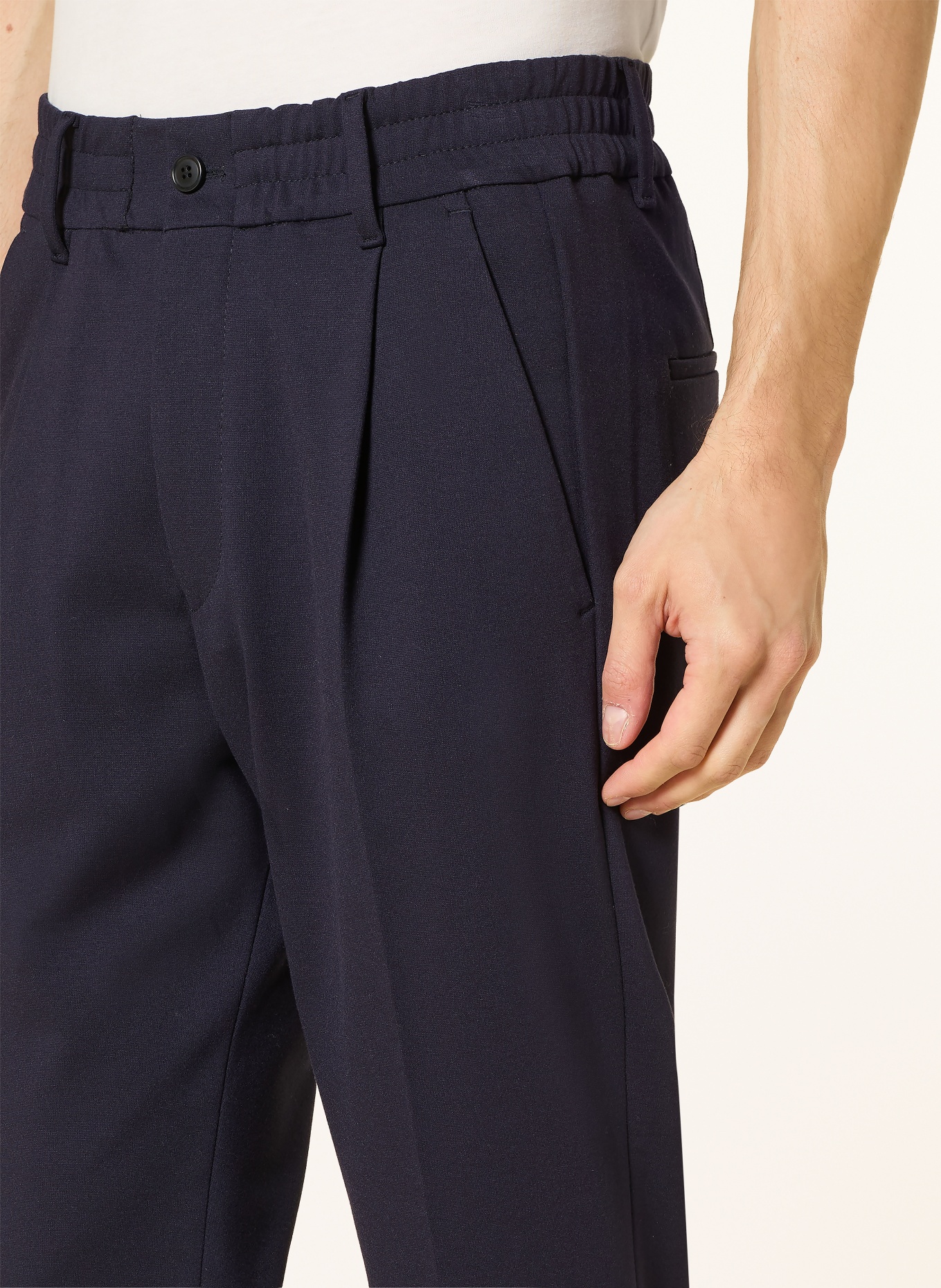 DRYKORN Anzughose CHASY im Jogging-Stil Extra Slim Fit: 3000 blau