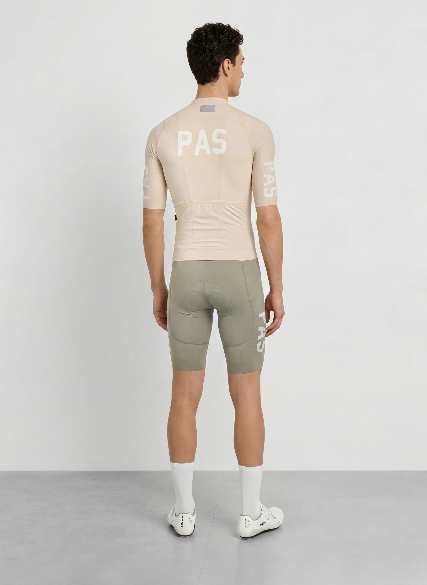 PAS NORMAL STUDIOS Radtrikot PAS MECHANISM PRO: CREME / WEISS