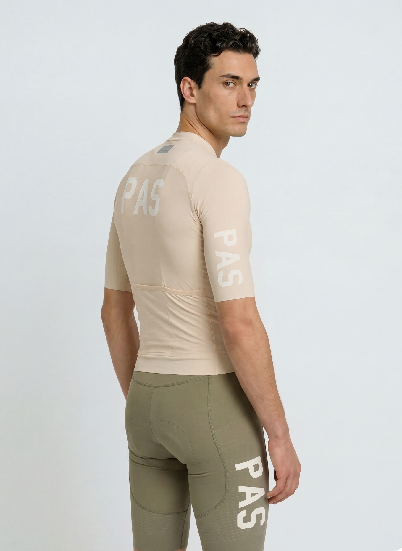 PAS NORMAL STUDIOS Radtrikot PAS MECHANISM PRO: CREME / WEISS