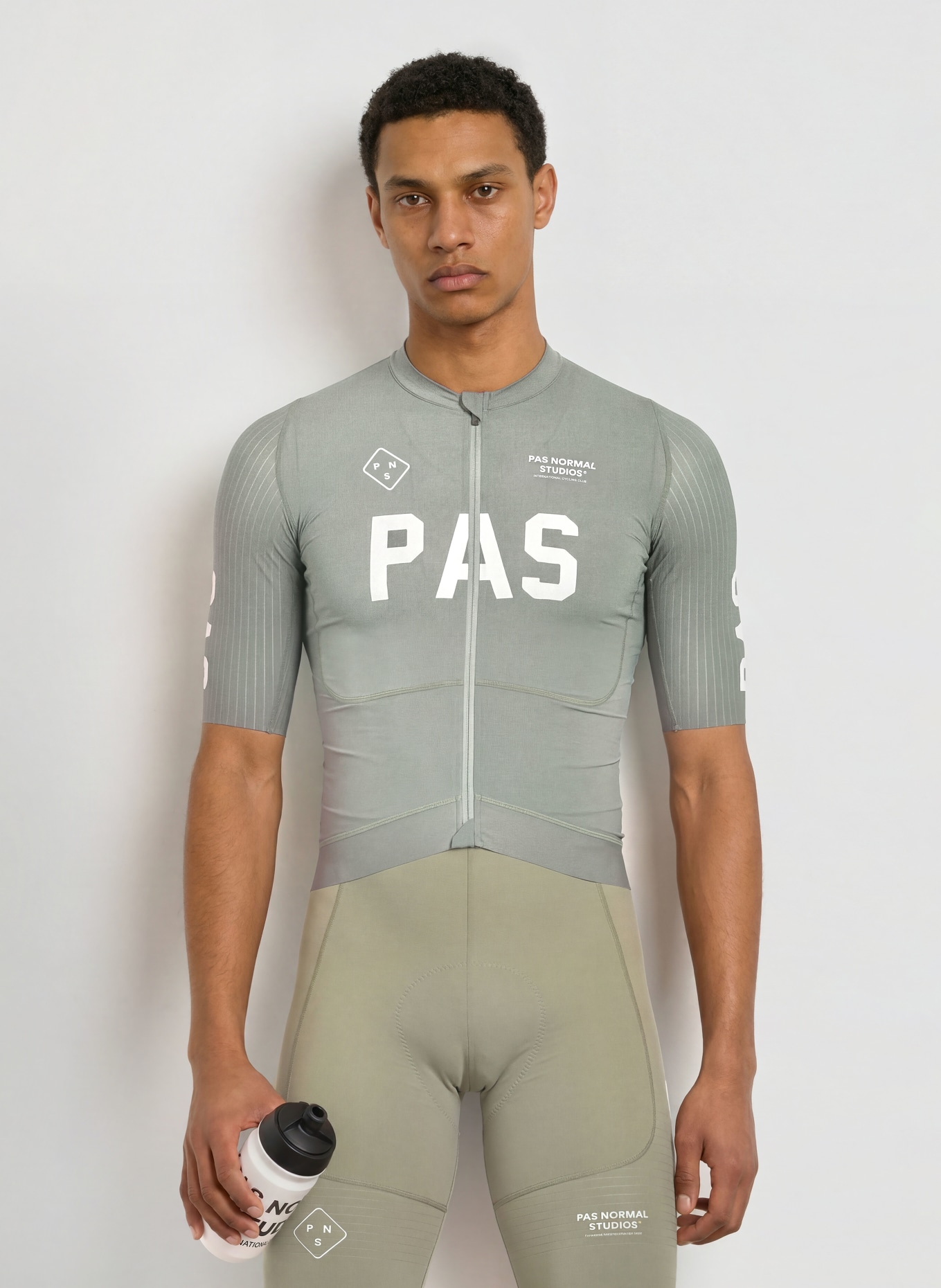 PAS NORMAL STUDIOS Radtrikot PAS MECHANISM PRO: HELLGRÜN / WEISS