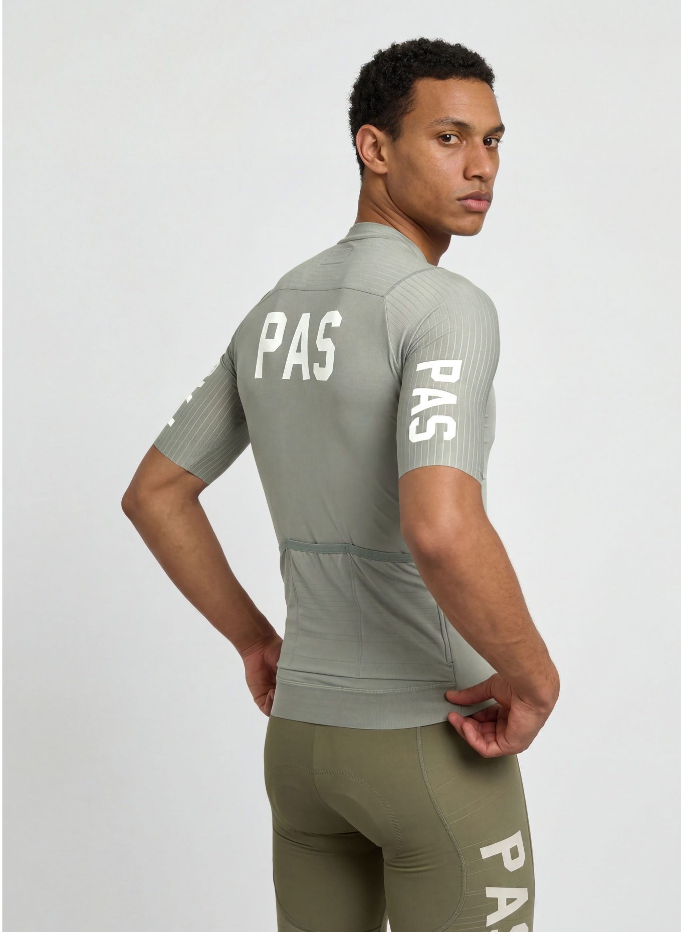 PAS NORMAL STUDIOS Radtrikot PAS MECHANISM PRO: HELLGRÜN / WEISS