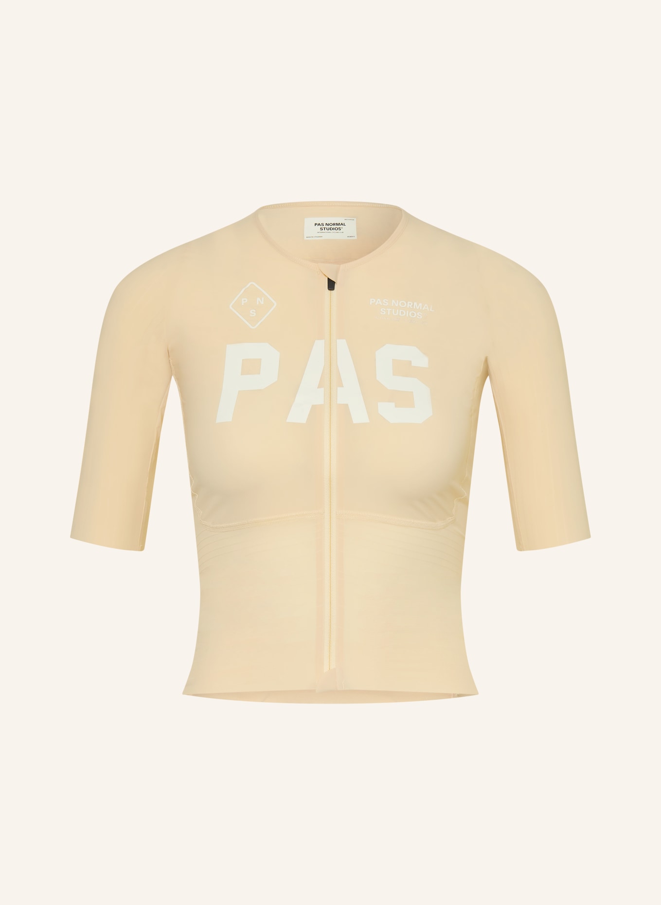 PAS NORMAL STUDIOS Radtrikot MECHANISM PRO: HELLBRAUN
