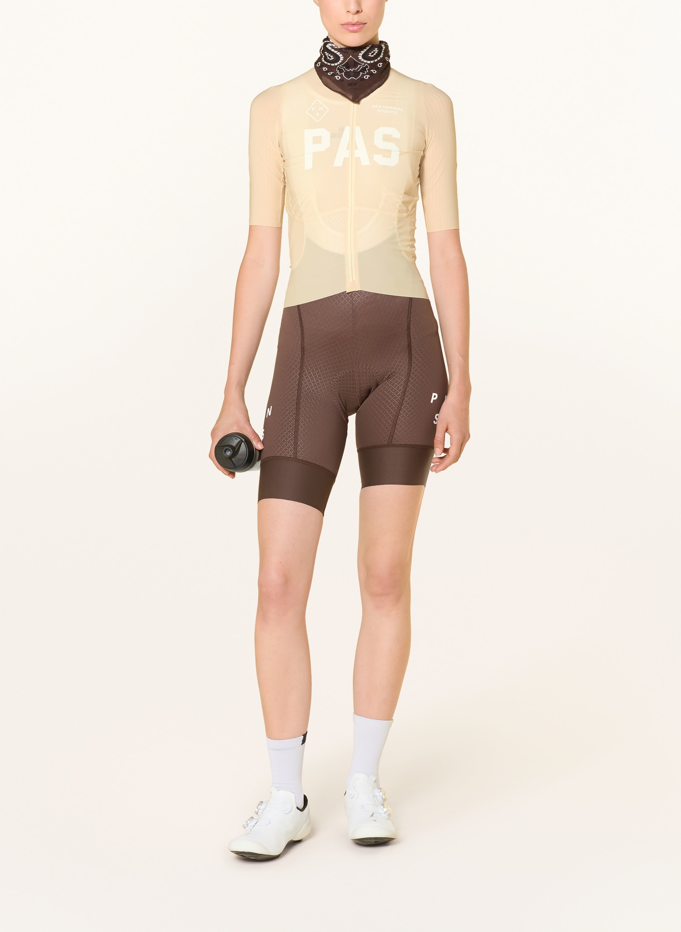 PAS NORMAL STUDIOS Radtrikot MECHANISM PRO: HELLBRAUN